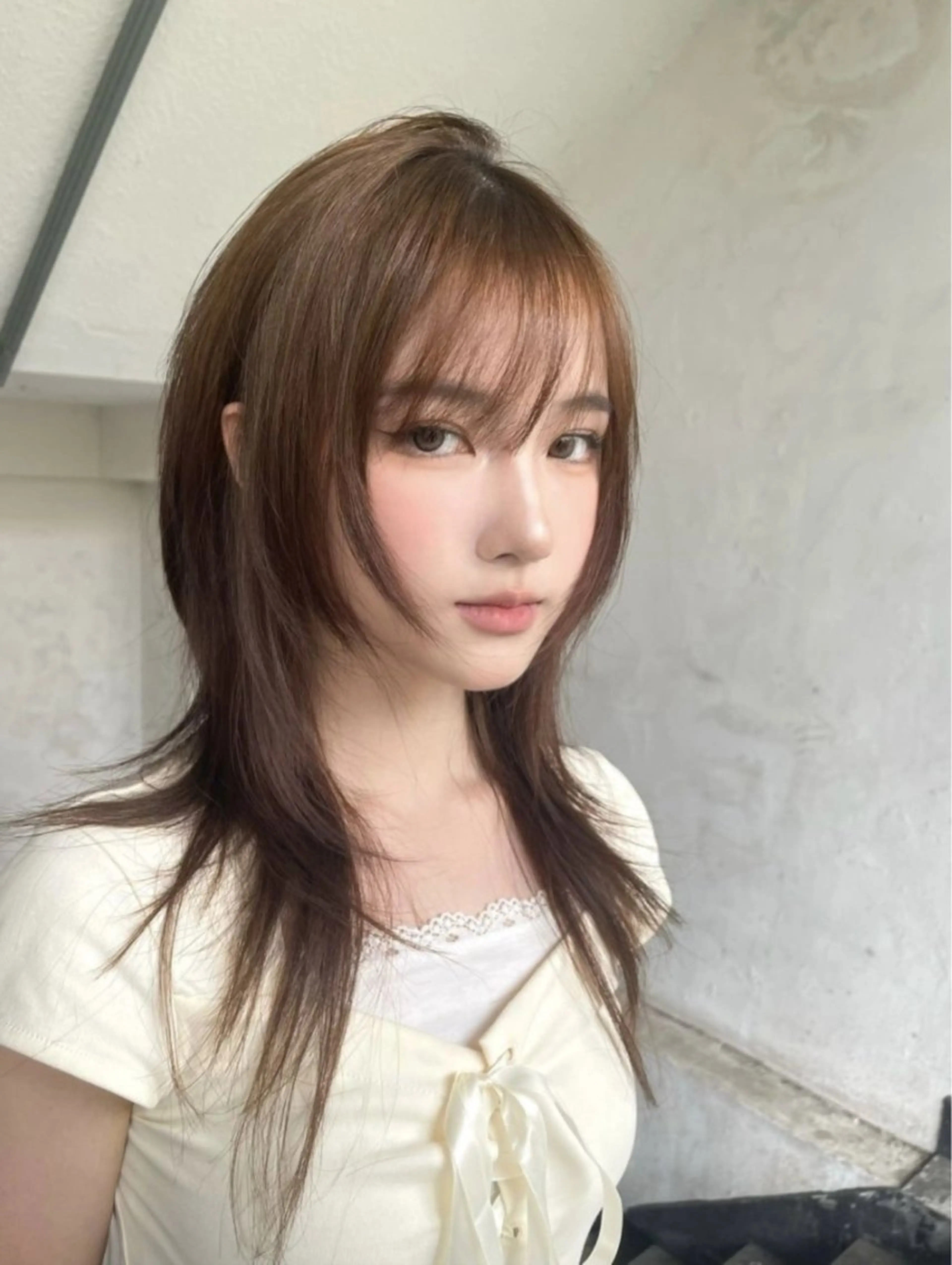 ショート 韓国レイヤー🇰🇷 🤍🎀honokaのヘアスタイル