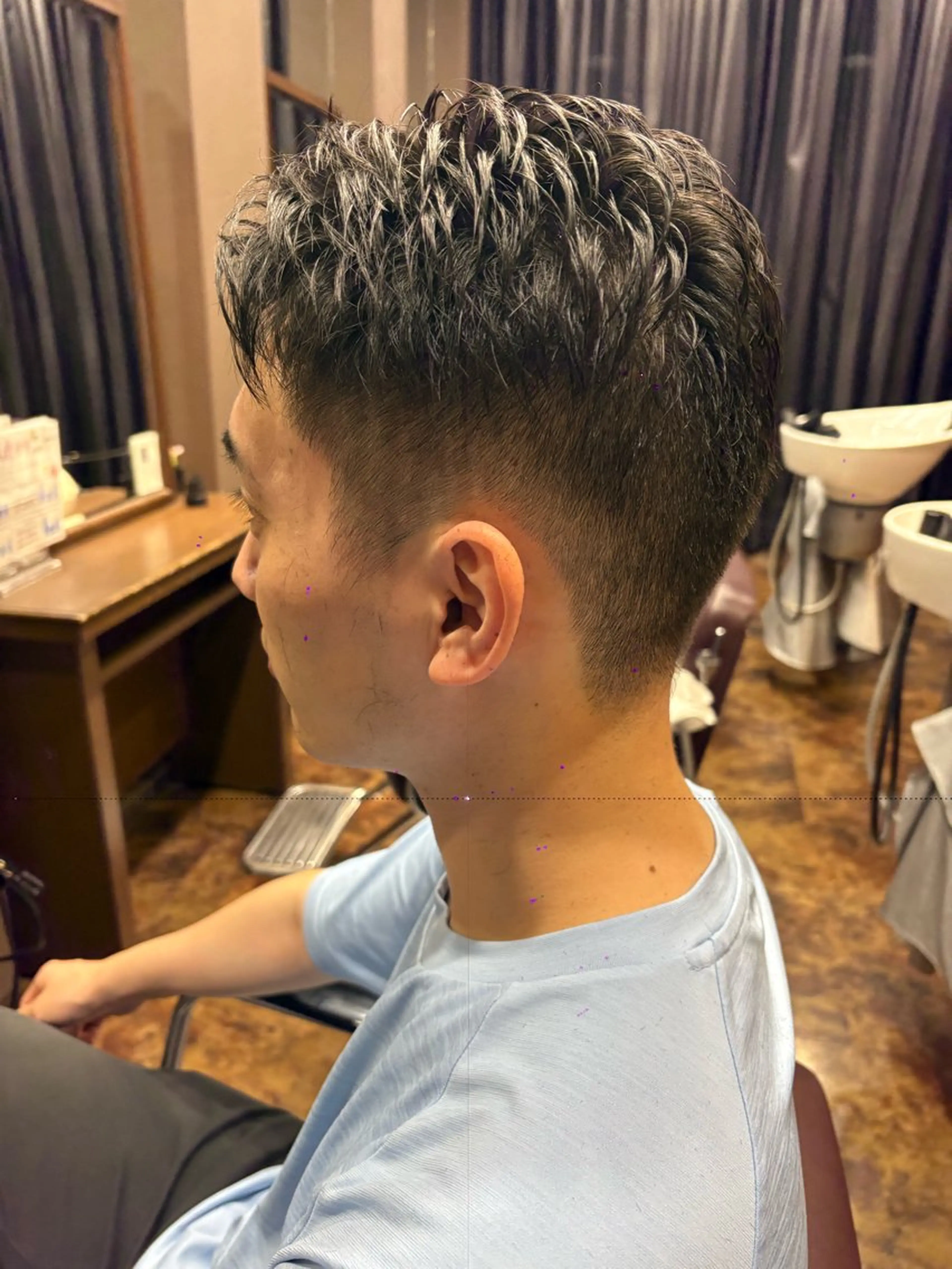 メンズ カット 落合 ちりのヘアスタイル