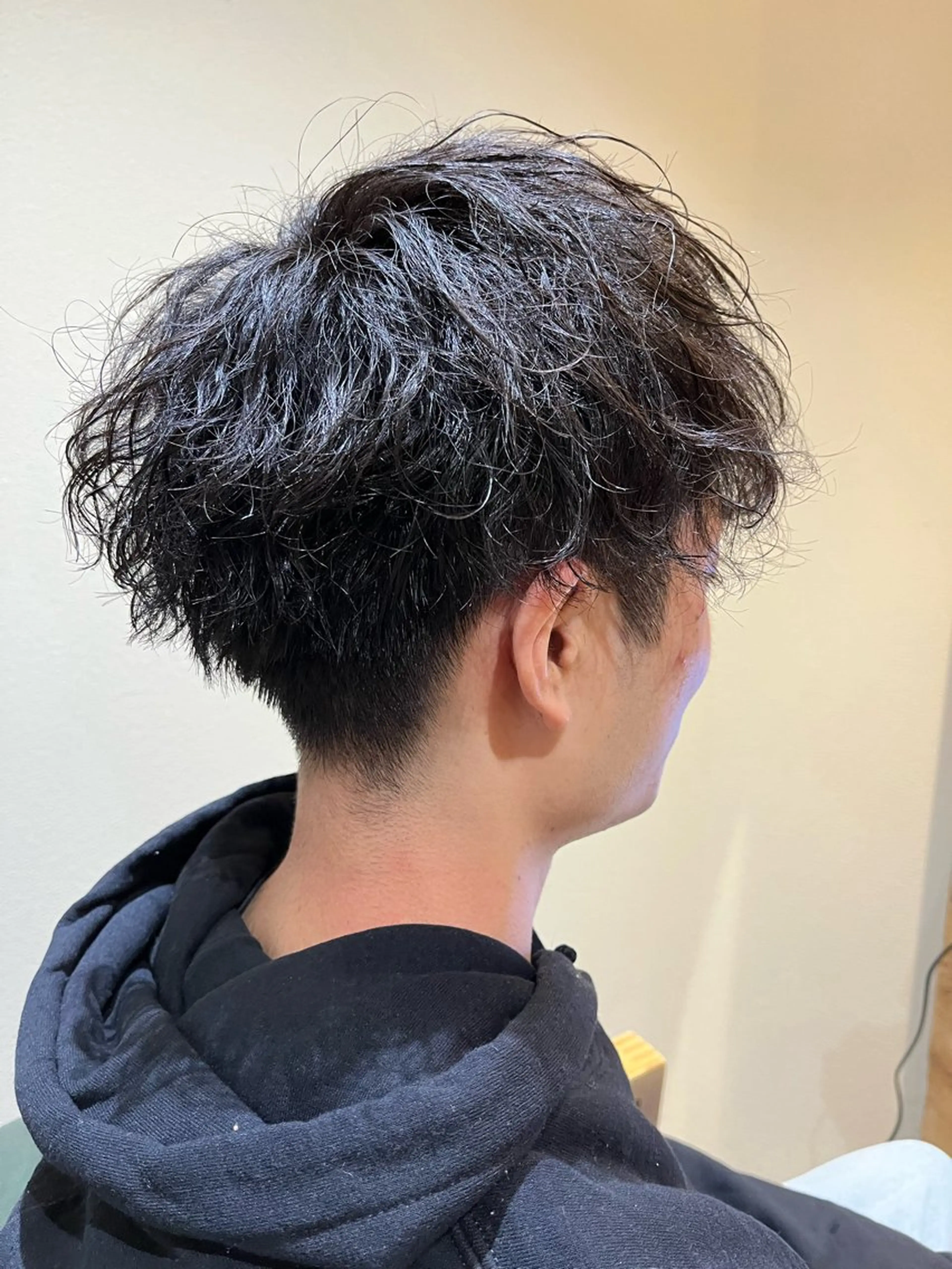 メンズカット＋パーマの写真