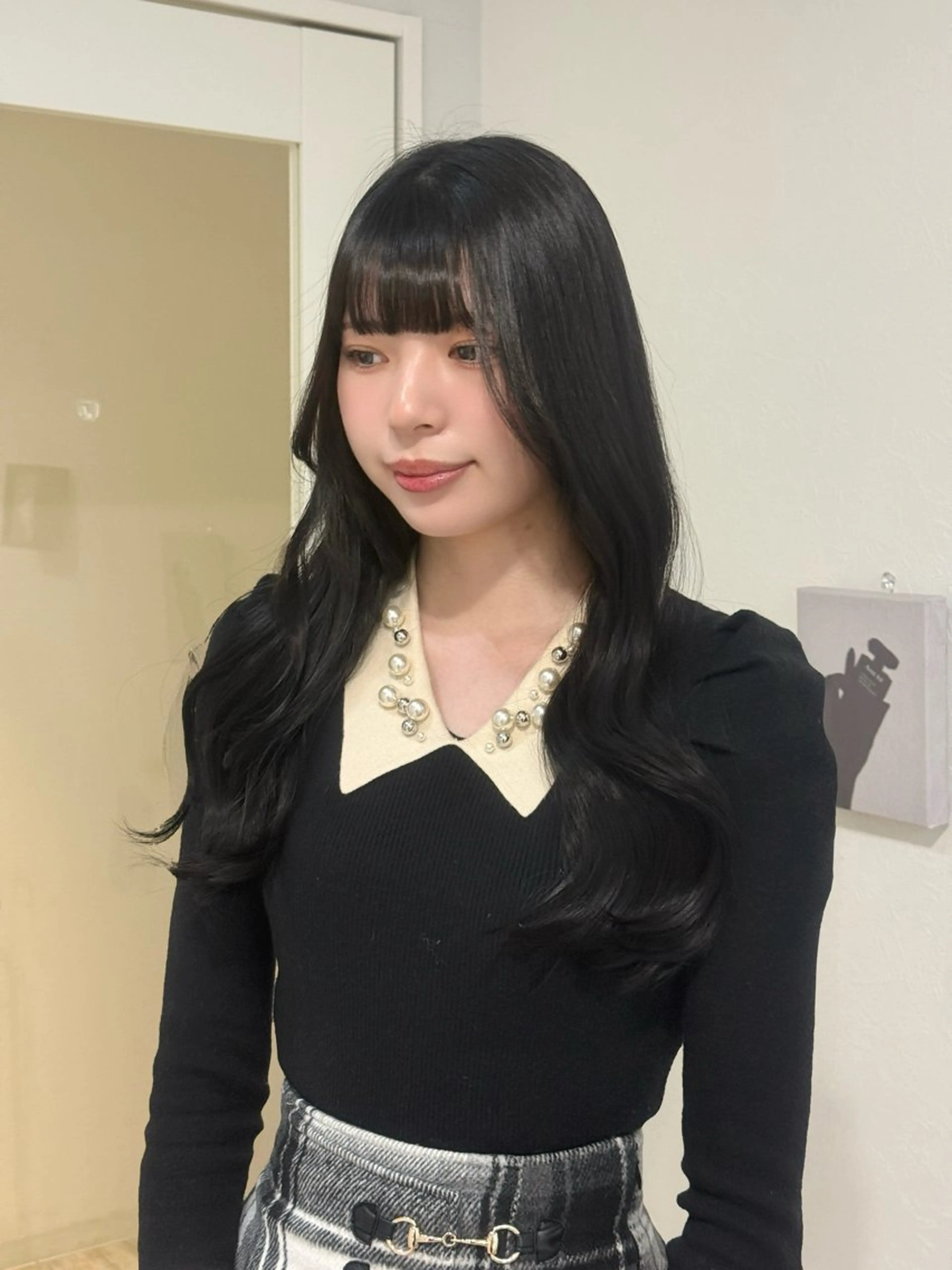 ロング カラー ヘアカラー トリートメント piLLon/ RYUKAのヘアスタイル