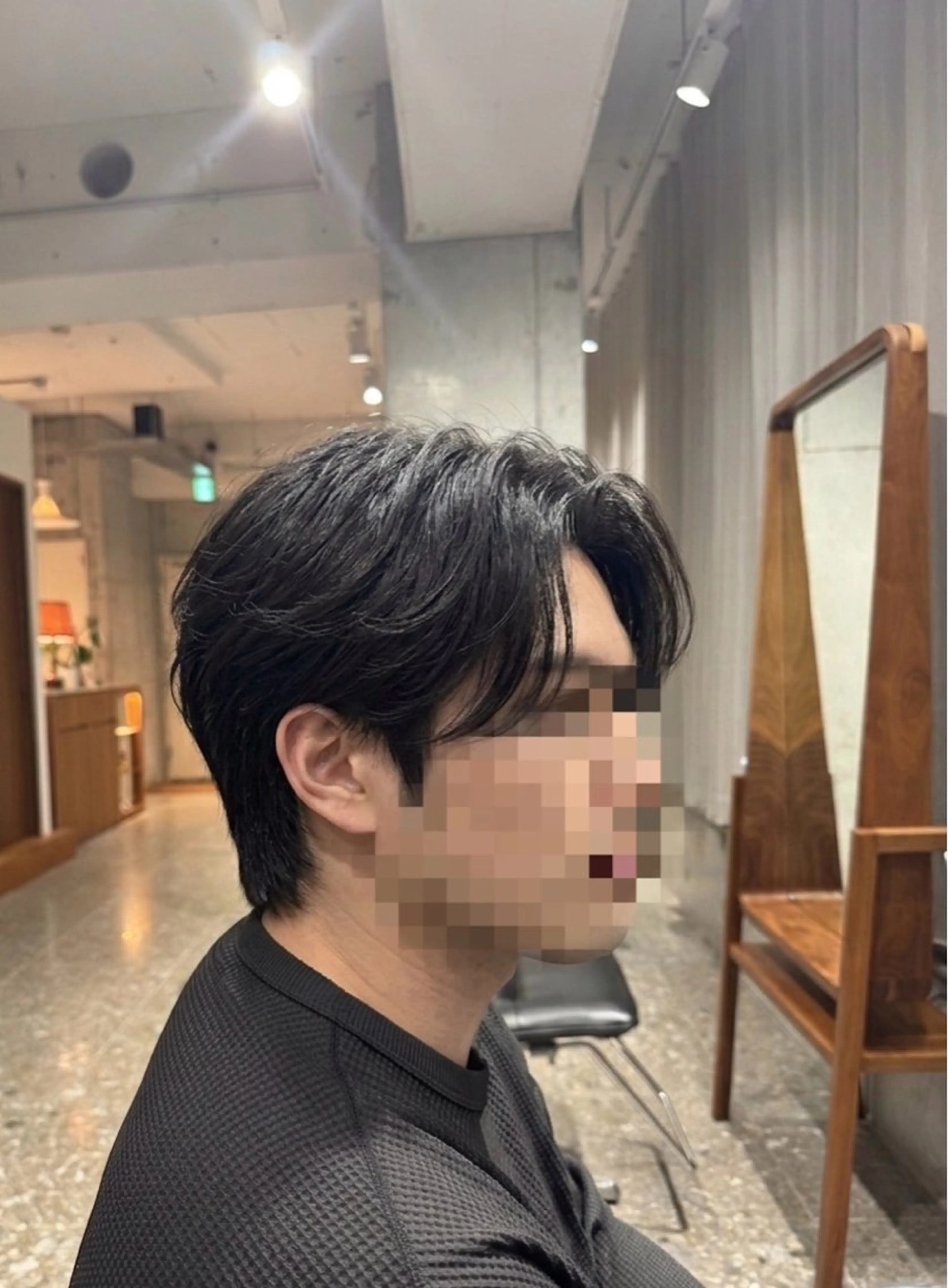 【🇰🇷メンズ限定クーポン🇰🇷】デザインカット+ダウンパーマの写真