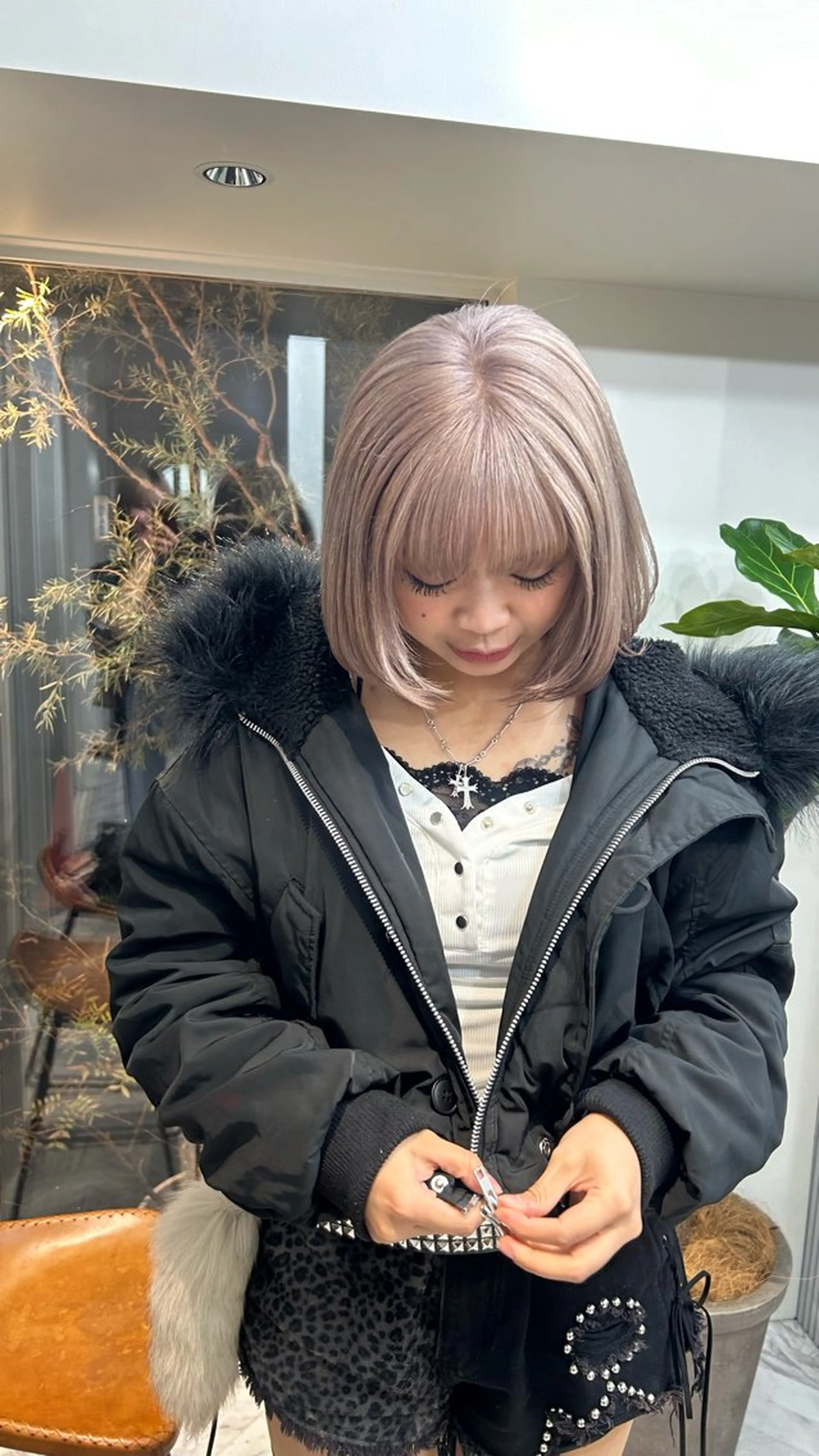 ショート カラー じゅわっと暖色カラー 🍊Moemiのヘアスタイル