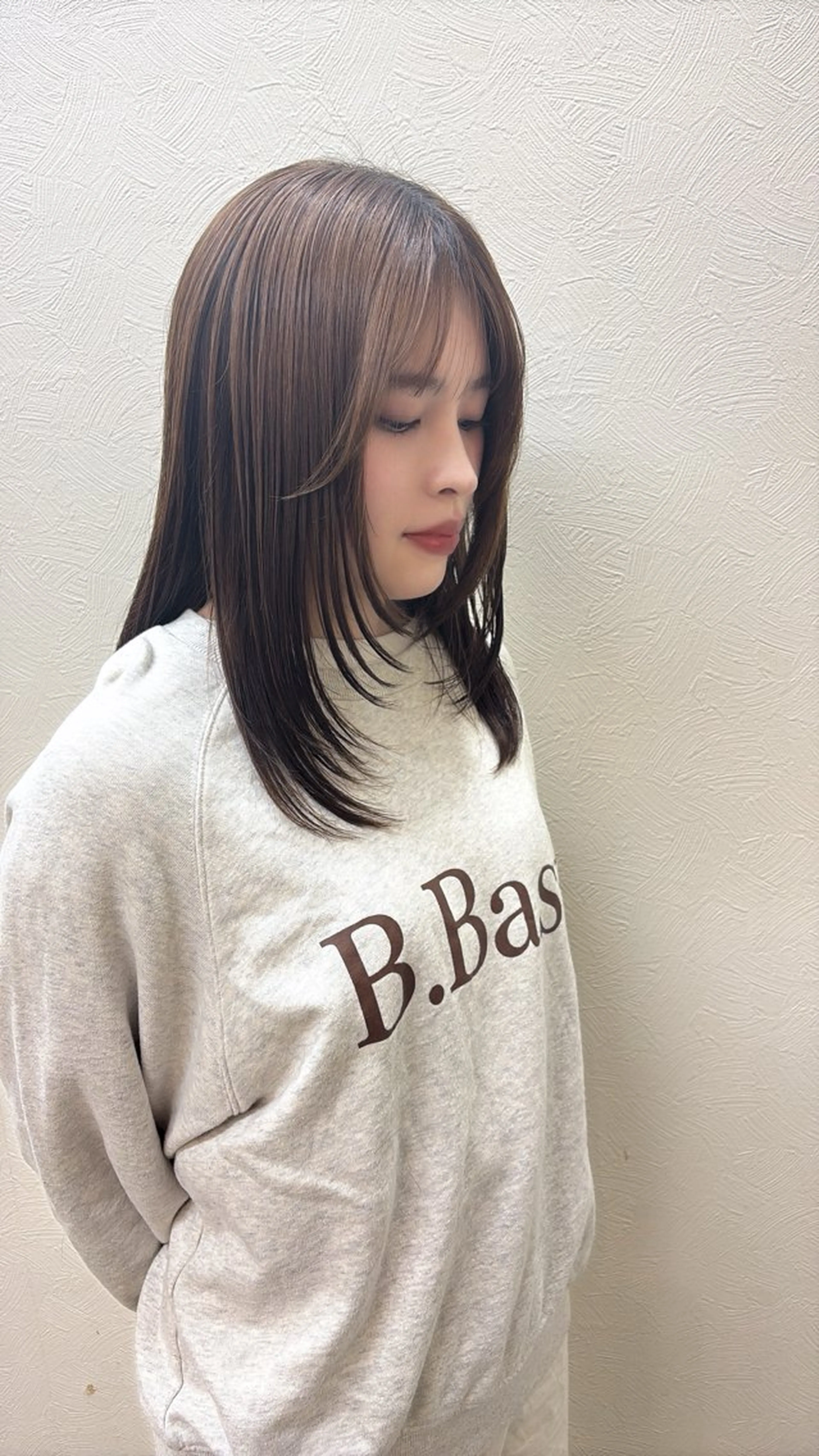 セミロング mao /札幌美容室のヘアスタイル