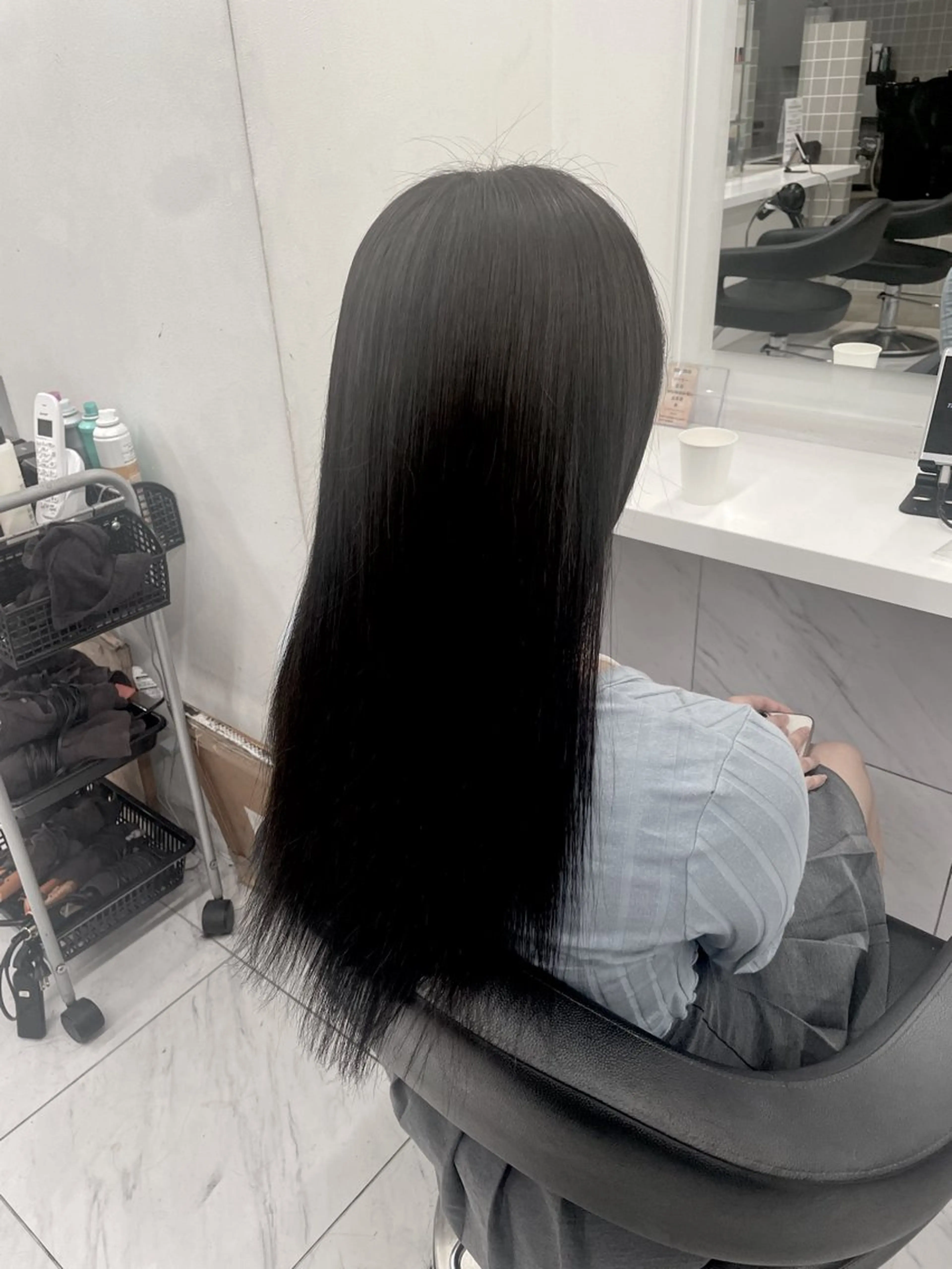 ロング カラー ベージュカラー ブリーチ 透明感カラー ダブルカラー 髪質改善 透明感🤍レイヤー ベージュ‎🤍ピンクのヘアスタイル