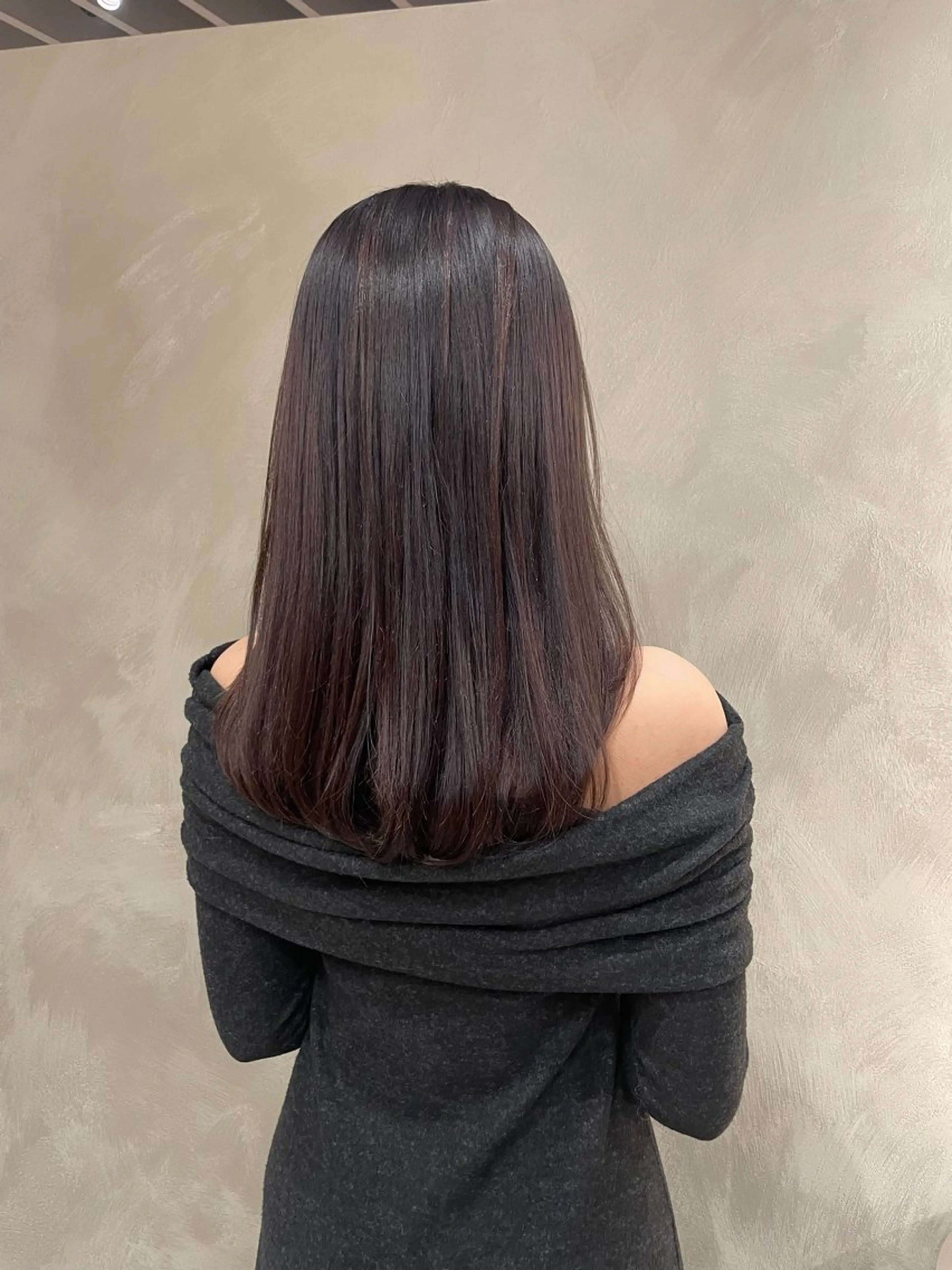 セミロング 透明感カラー/艶髪 田村陽花里のヘアスタイル