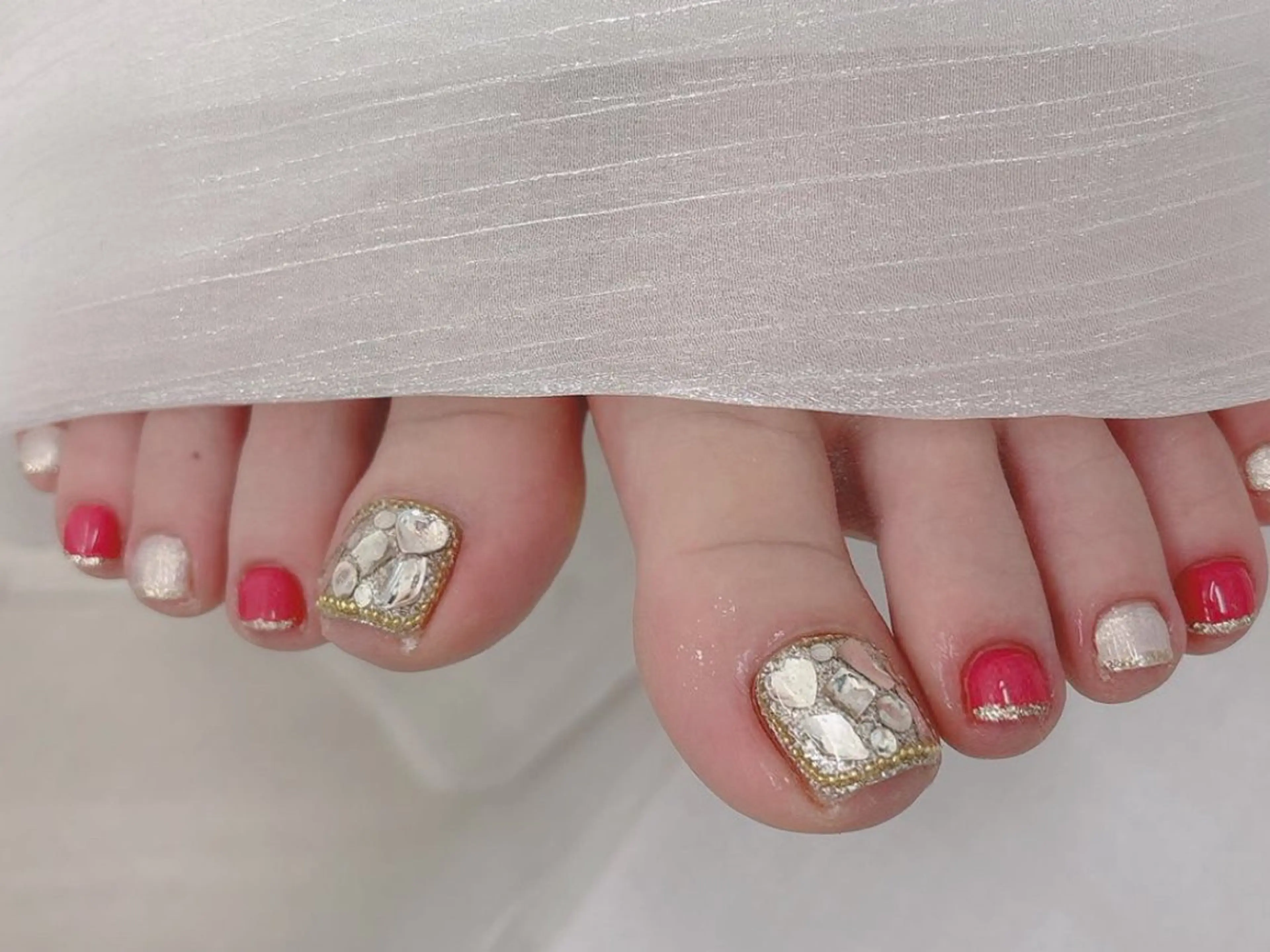 ネイル フットネイル OCEAN nail パラジェル　取扱い店のネイルデザイン