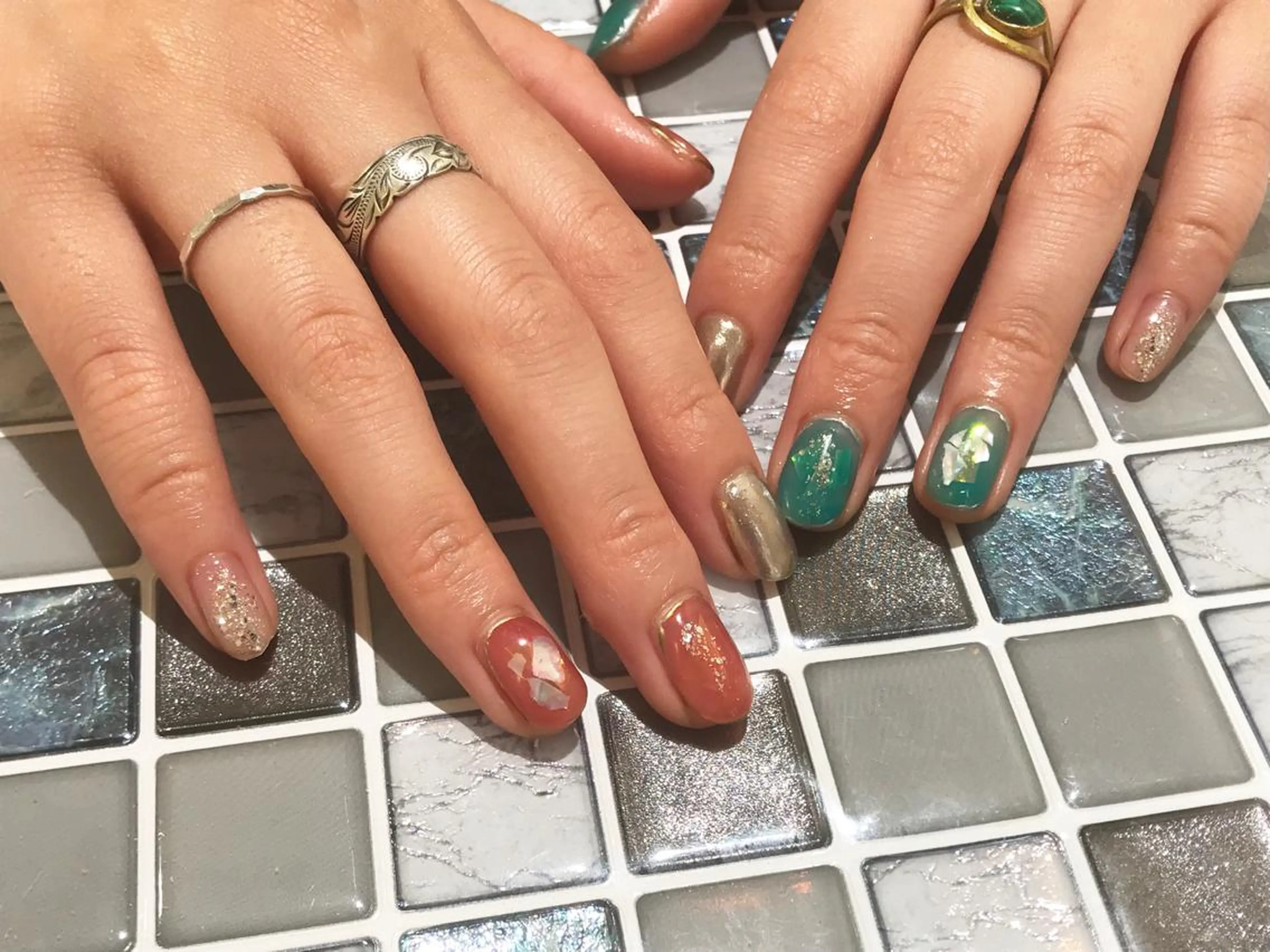 ネイル 舞田 苑香のネイルデザイン