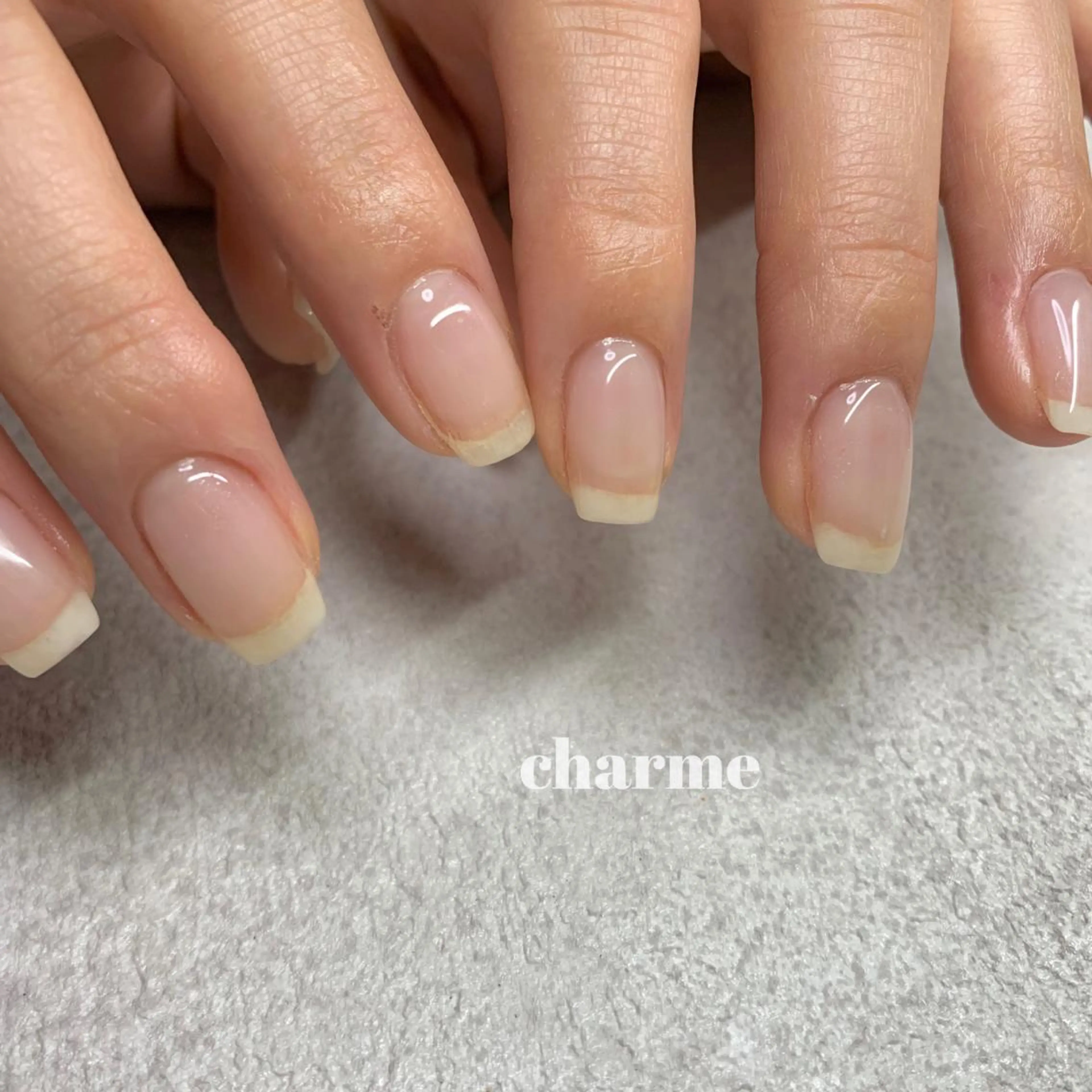 ネイル クリアネイル . SHIORIのネイルデザイン