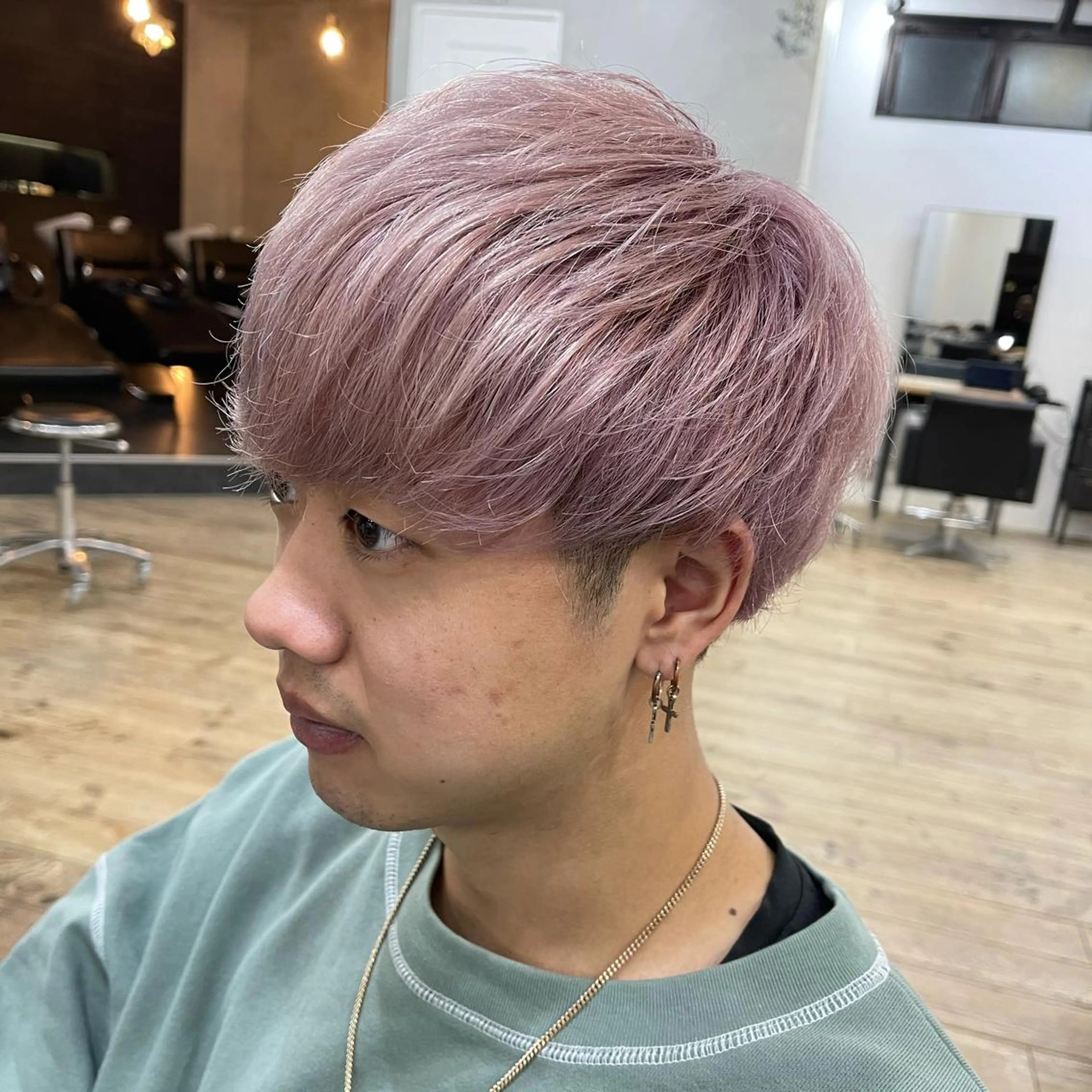 カラー メンズ ブリーチダブルカラー 【koide】のヘアスタイル