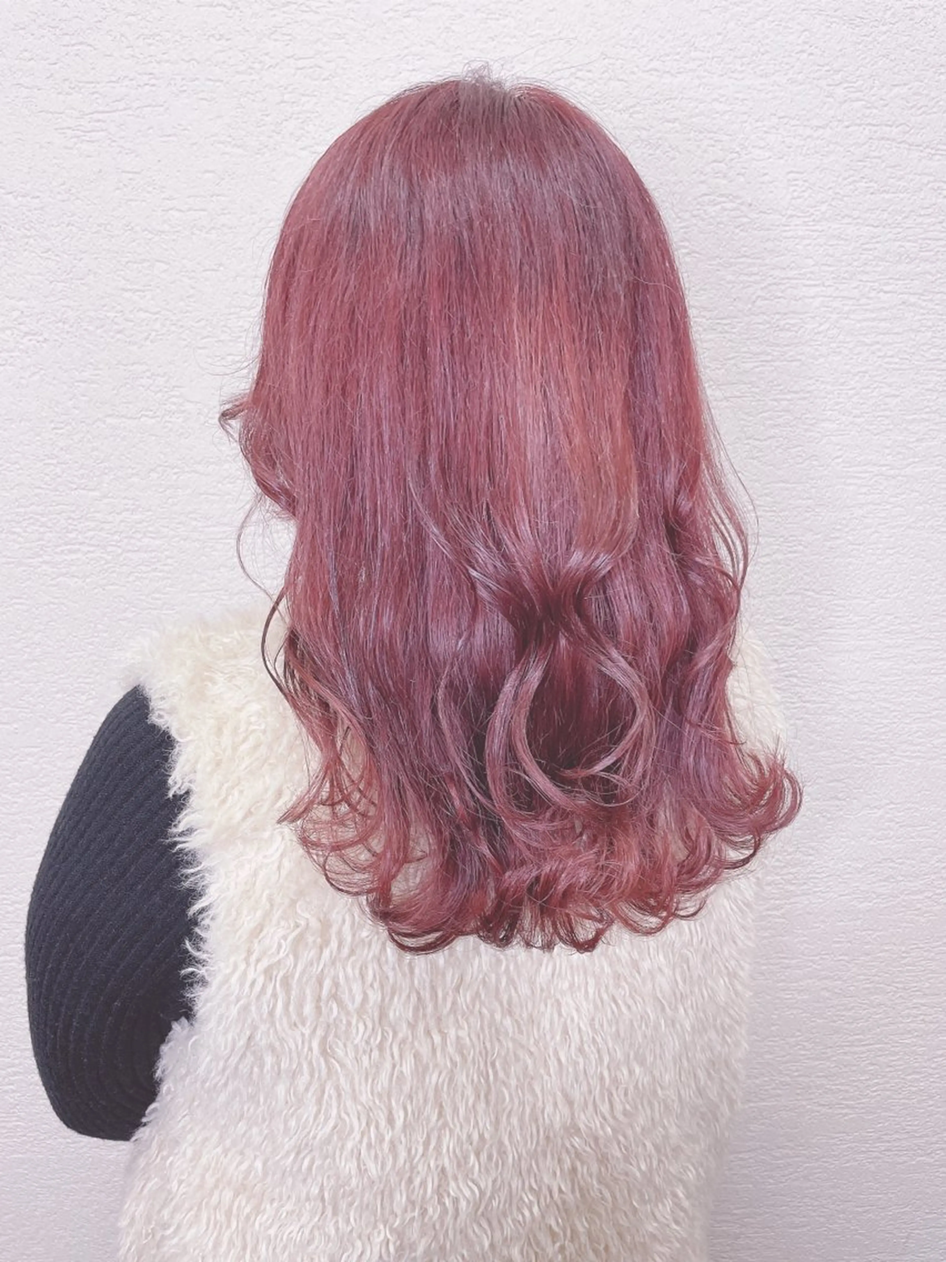 ロング カラー ベージュカラー ピンクカラー ピンクベージュ カット ヘアカラー トリートメント ❣️モードケイズ塚口 和田一将のヘアスタイル