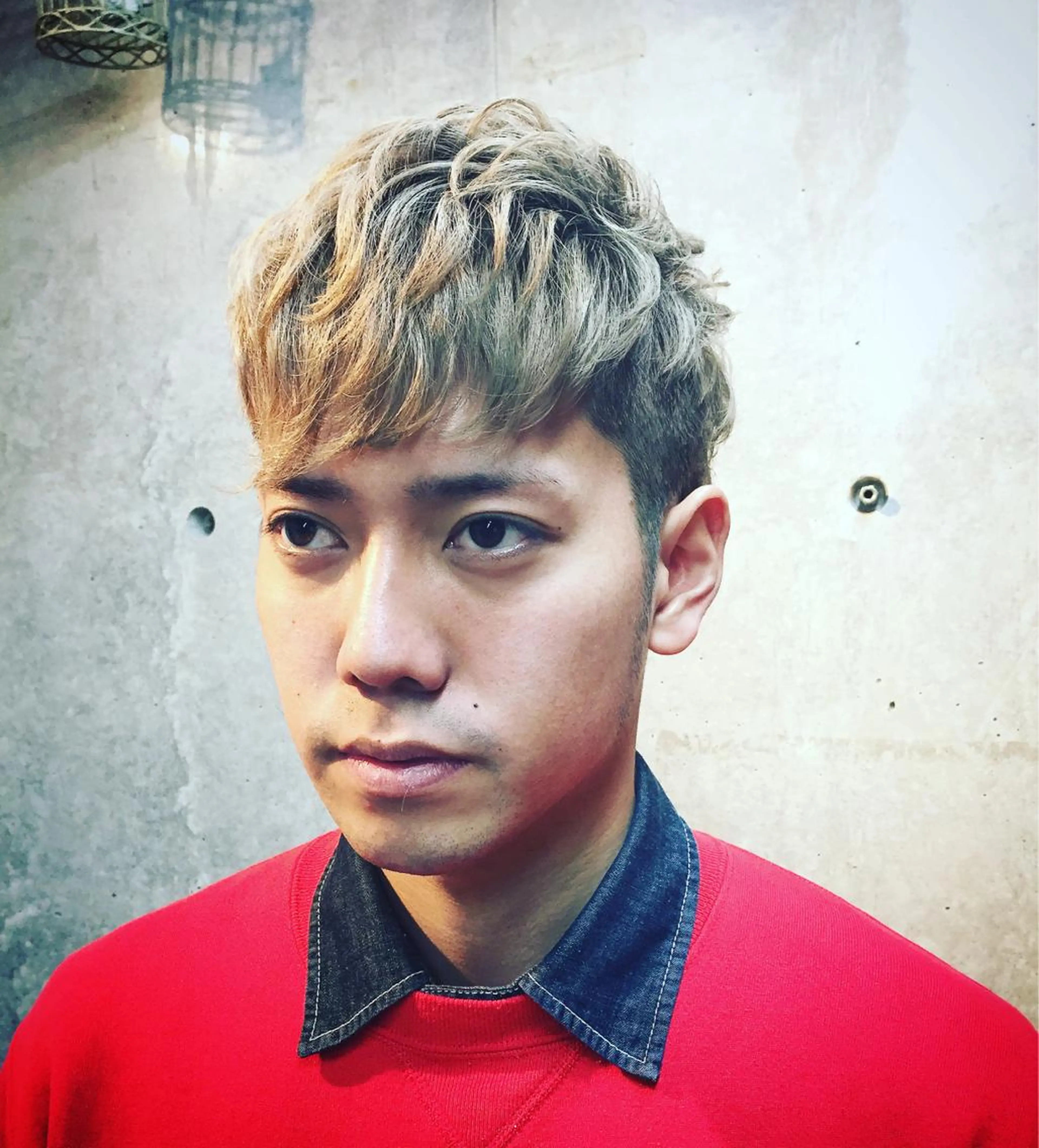 ショート カラー メンズ 刈り上げ cachecache所属・及川 光のヘアスタイル