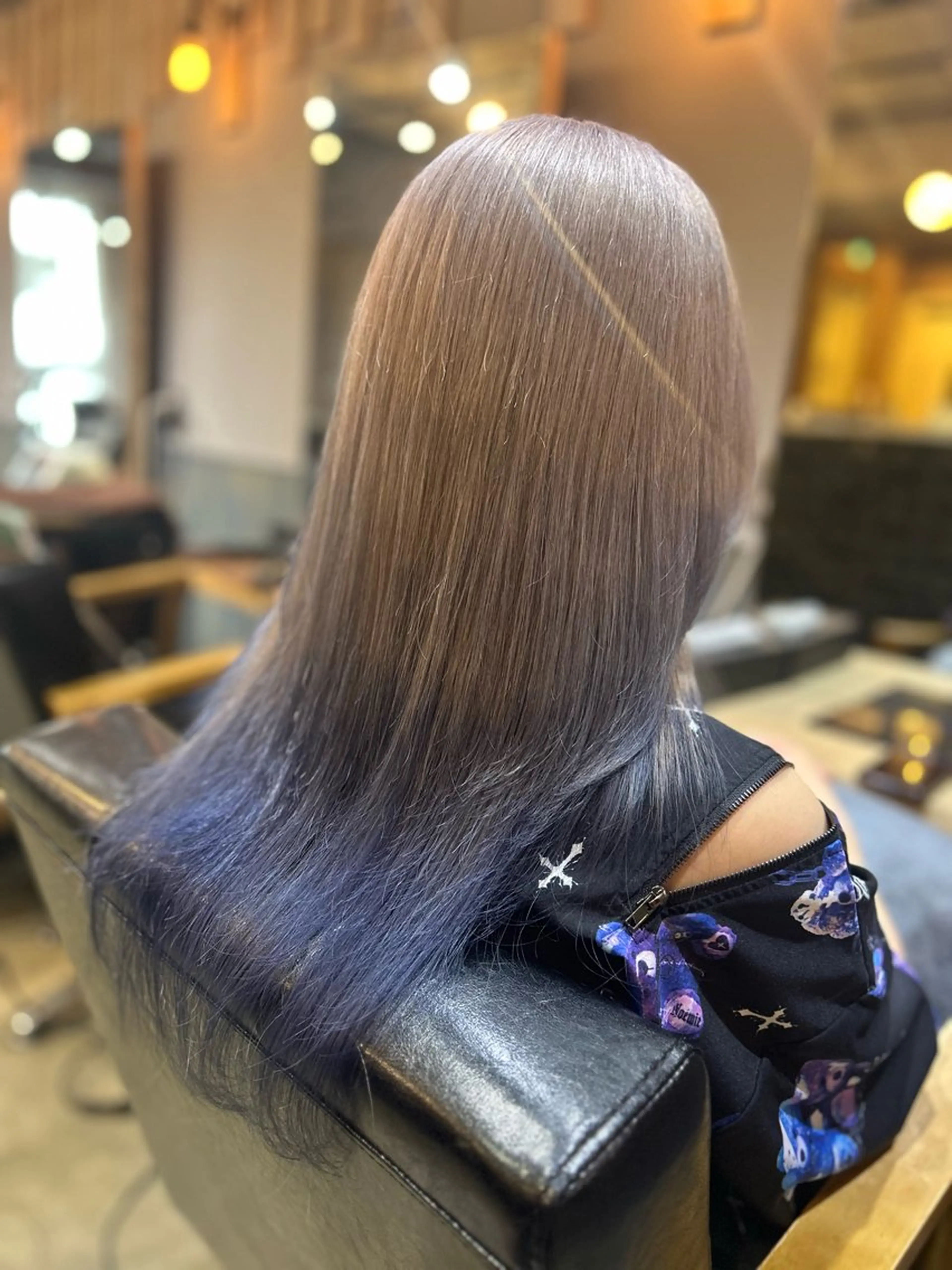 ロング 園田 彩音のヘアスタイル