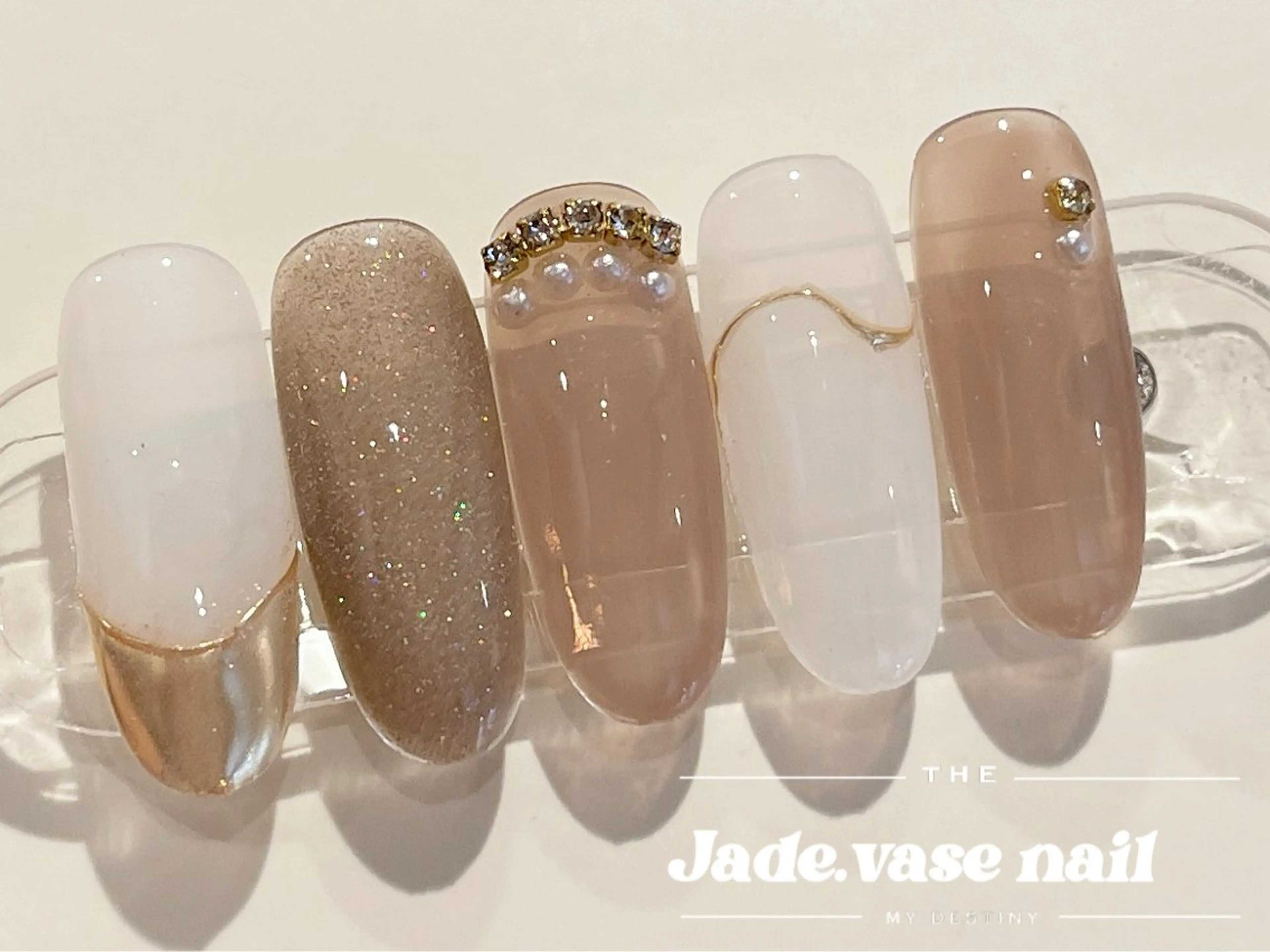 ネイル ハンドネイル ✰Jade.vase 银座のネイルデザイン