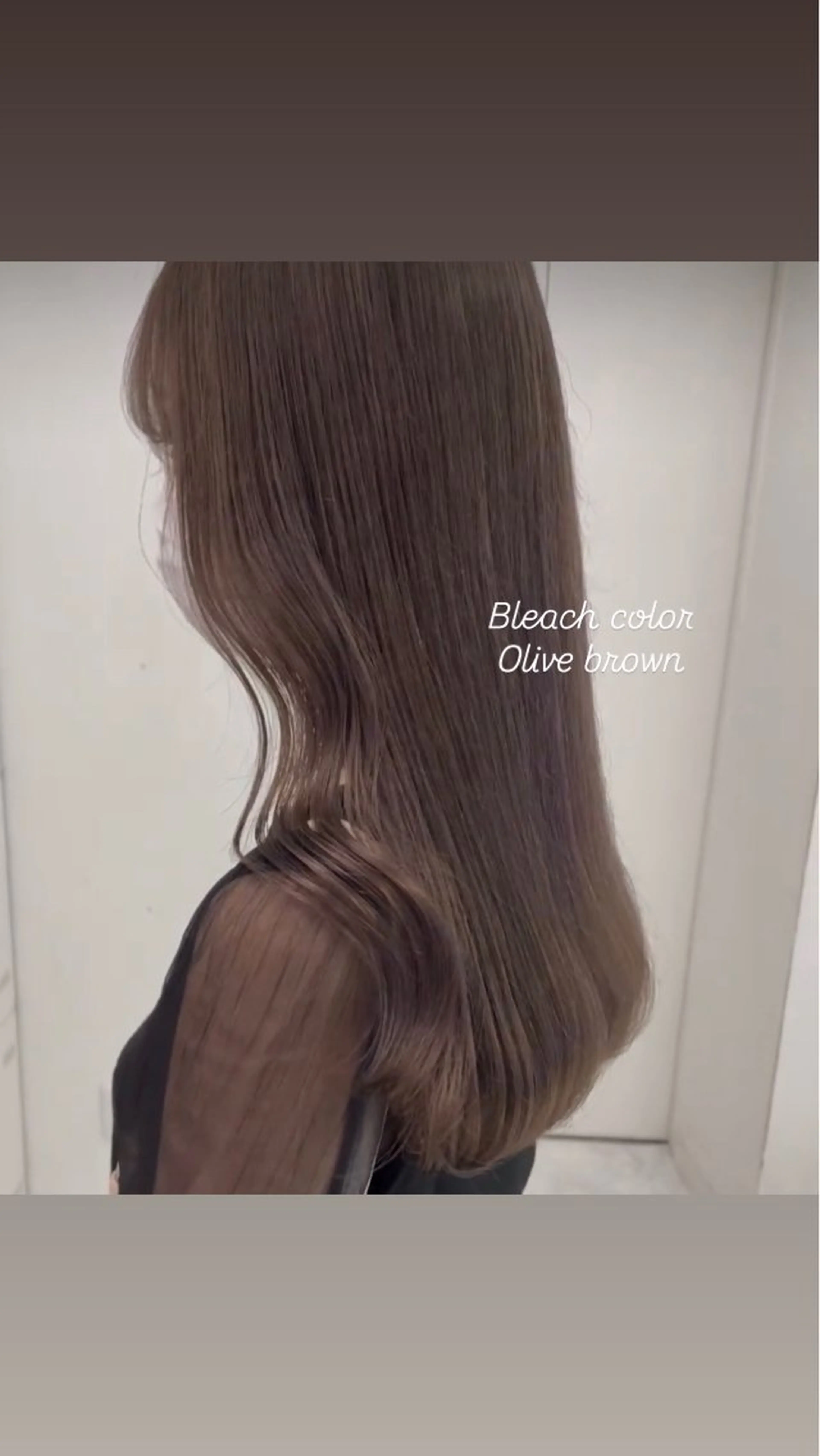 セミロング カラー ヘアカラー 🤍💕ブリーチカラ ーAyaka💕🤍のヘアスタイル