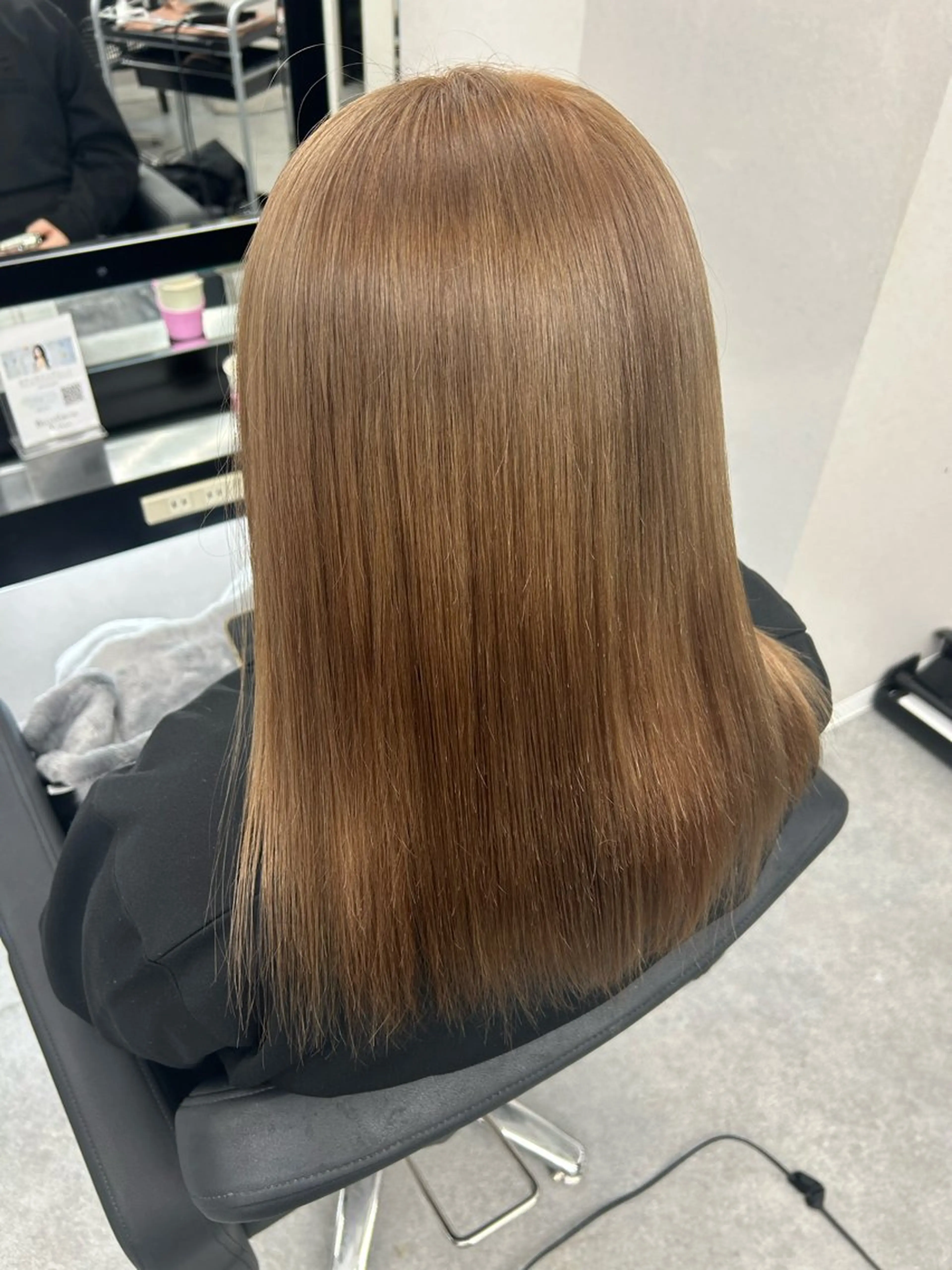 ミディアム カラー ブラウンカラー ダブルカラー マロンブラウン ヘアカラー 馴染ませエクステ/ ヒロヤのヘアスタイル