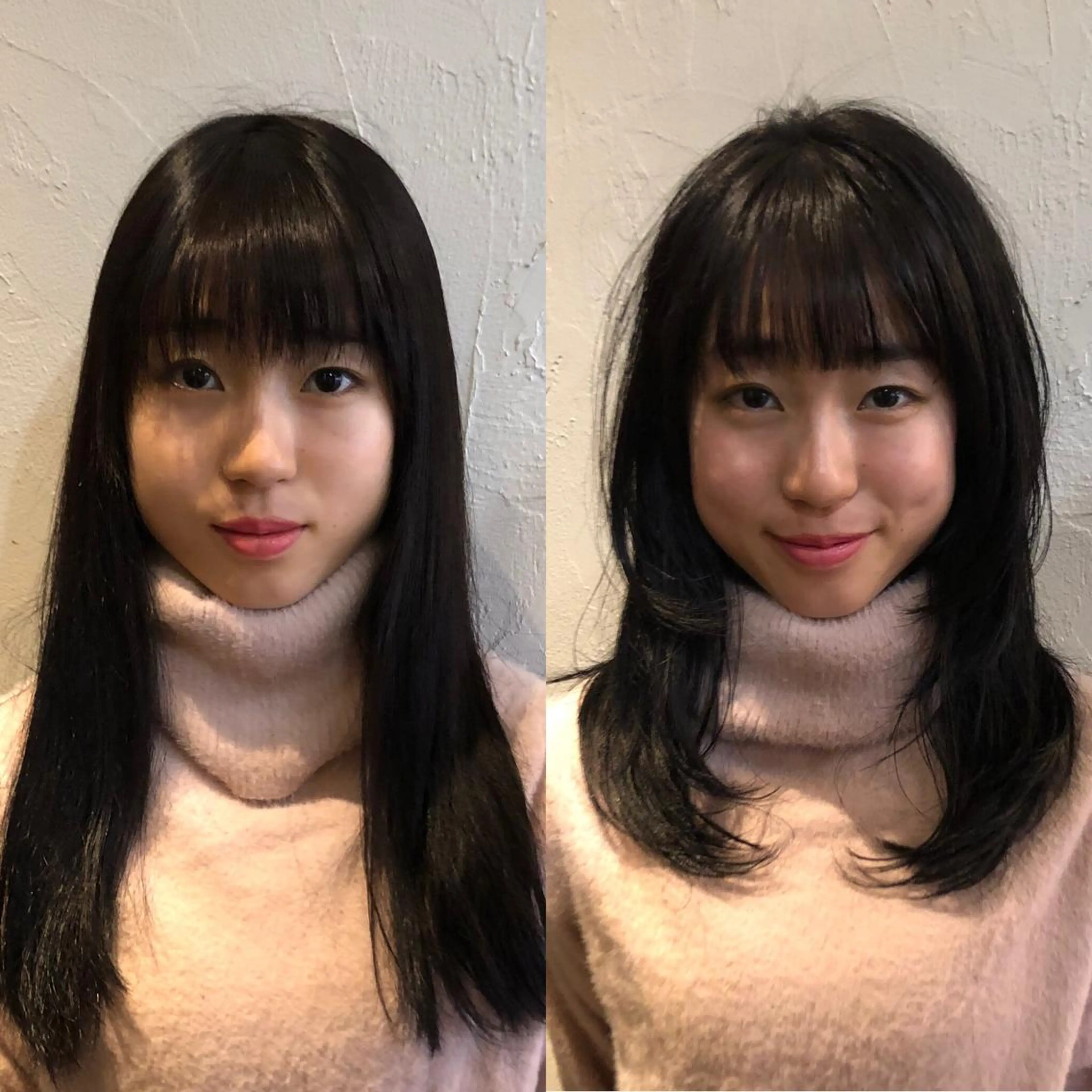 ロング 髪質改善縮毛矯正 専門店のヘアスタイル