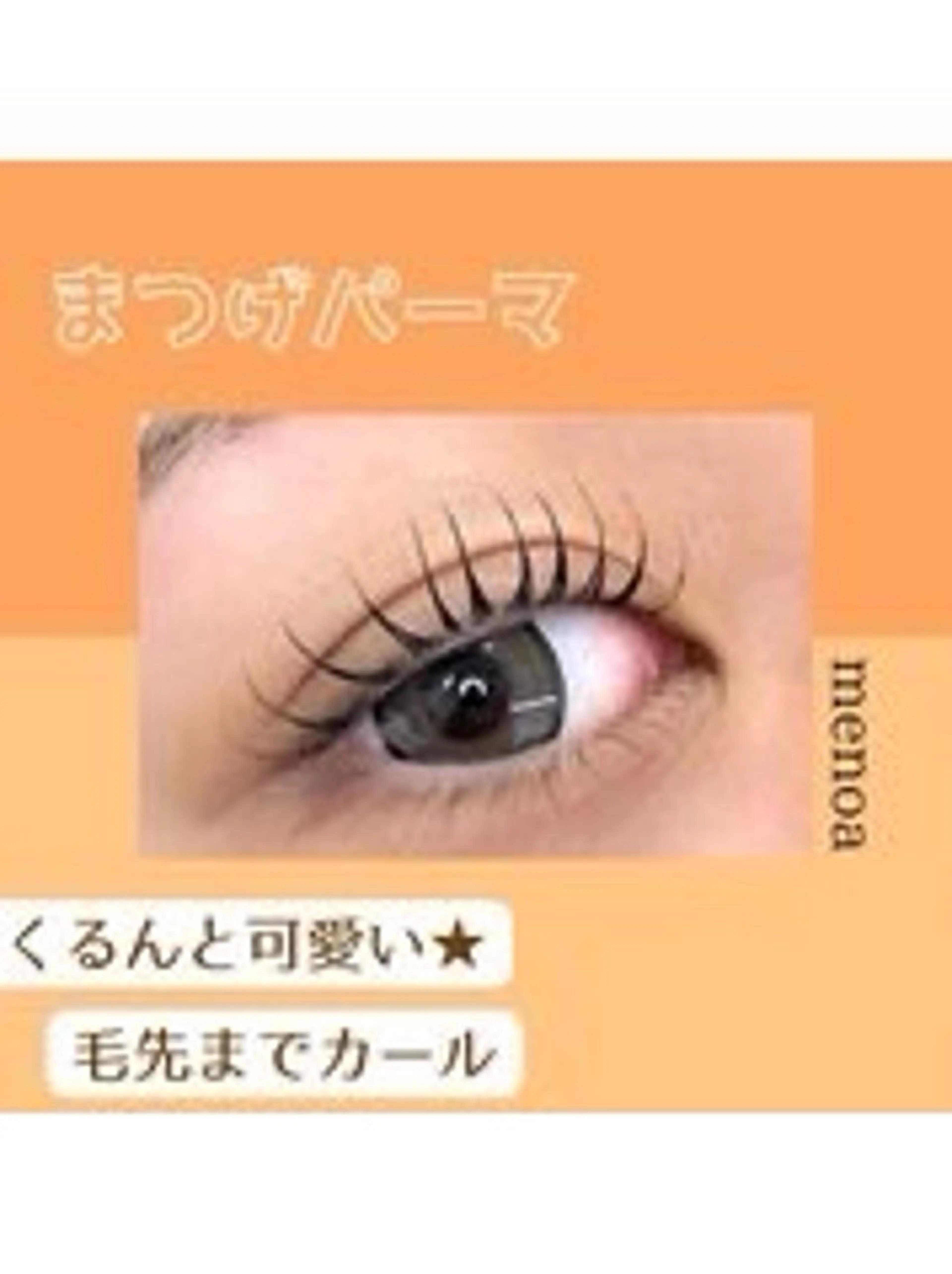 【ご新規様限定】🎀💕人気No. 1まつ毛パーマ🌸の写真