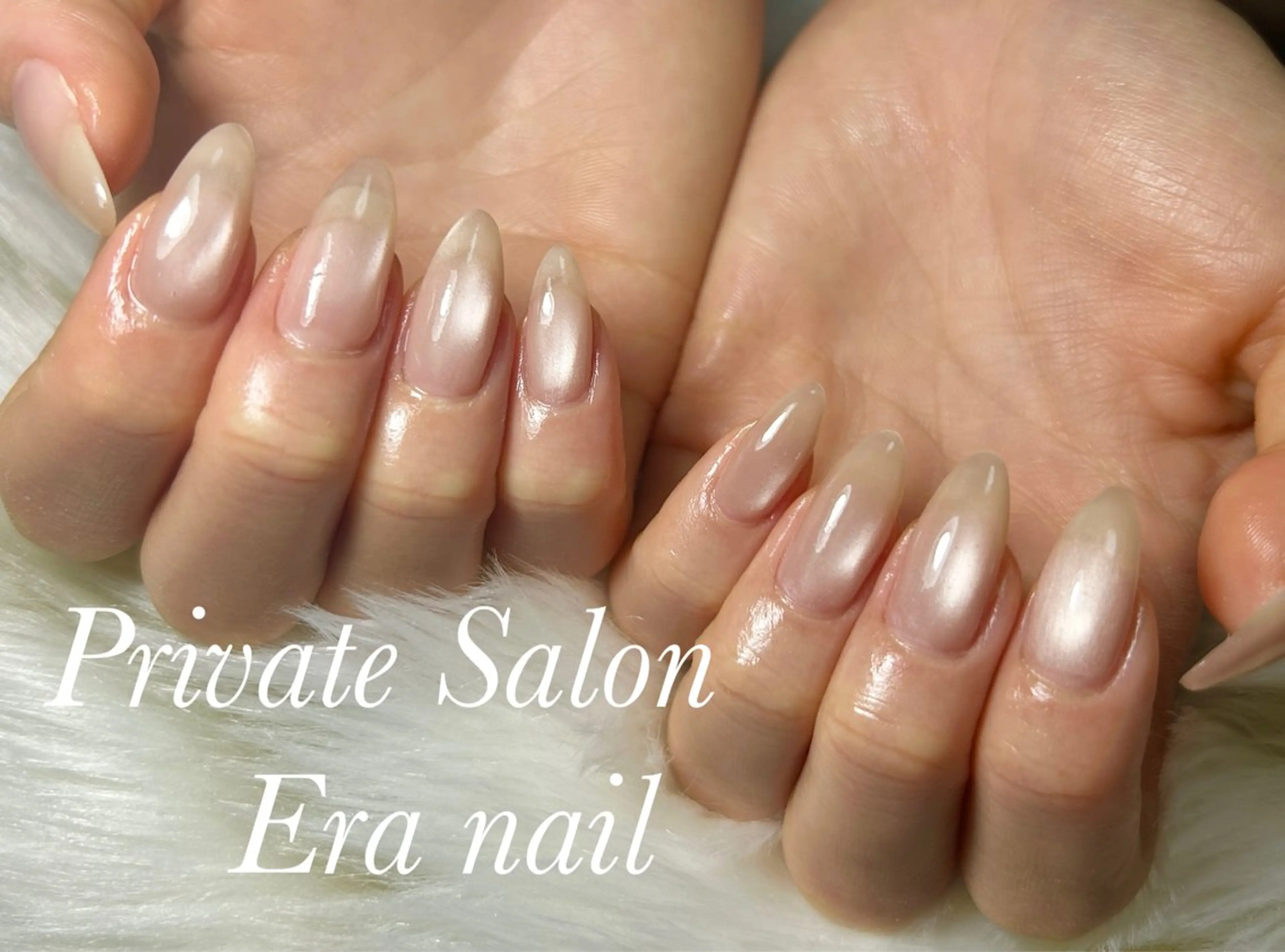 ネイル マグネットネイル マグネットワンカラー ワンカラーネイル ハンドネイル Era nailのネイルデザイン