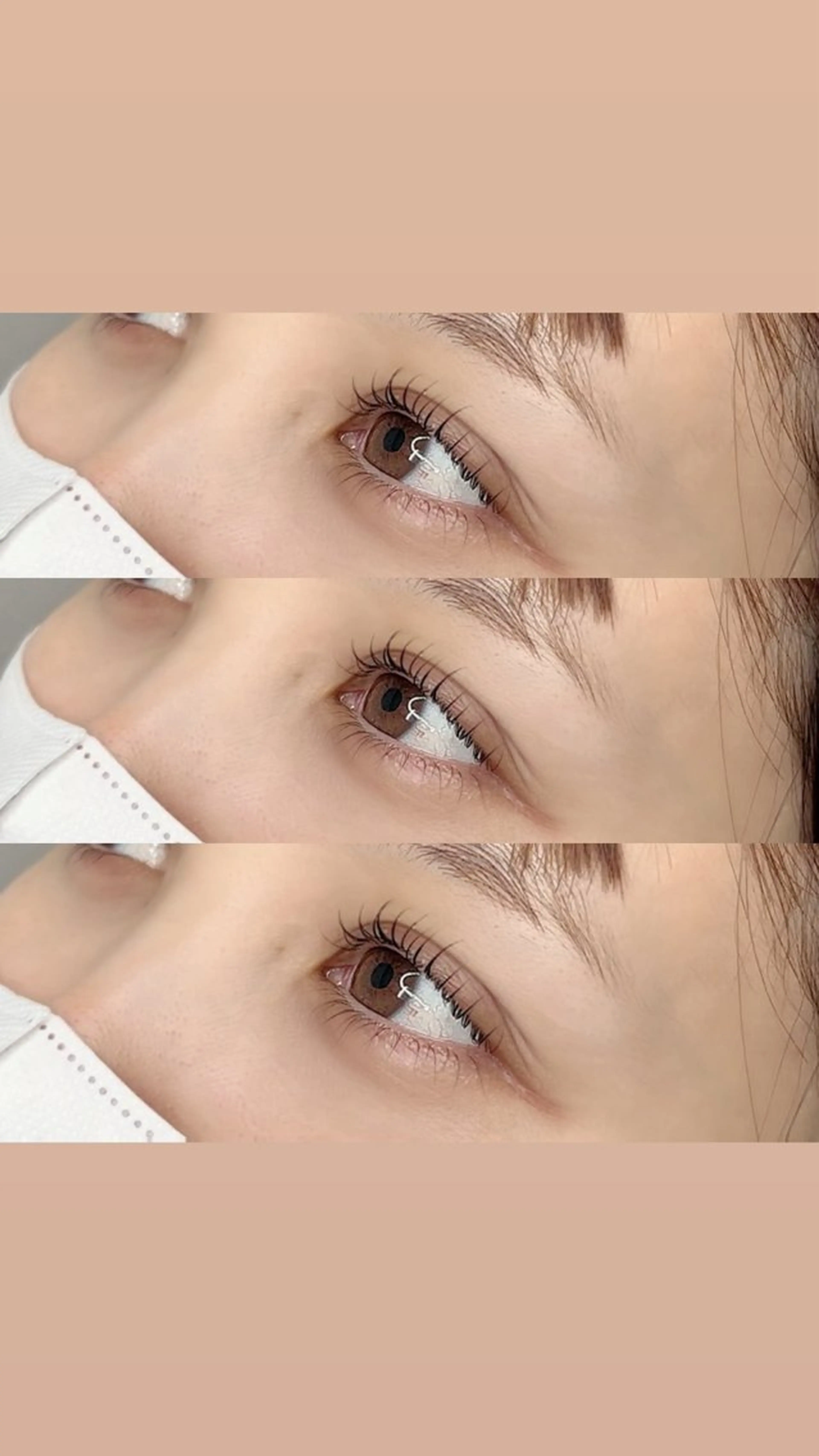 マツエク・マツパ 一重×まつ毛パーマ マツパ 飯岡 セナのマツエク・マツパデザイン