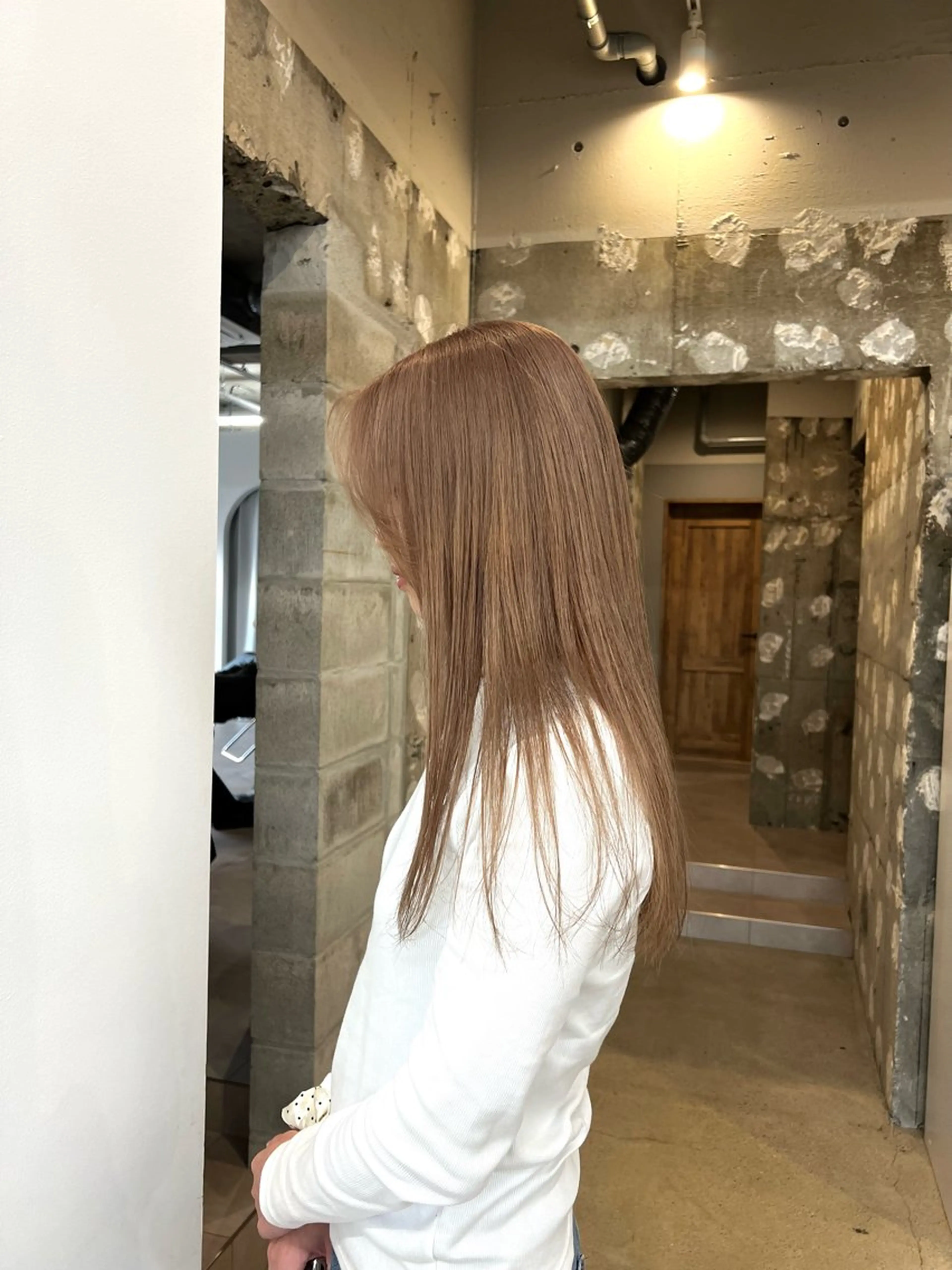 ロング カラー ブリーチ ヘアカラー トリートメント fit /HONOKAのヘアスタイル