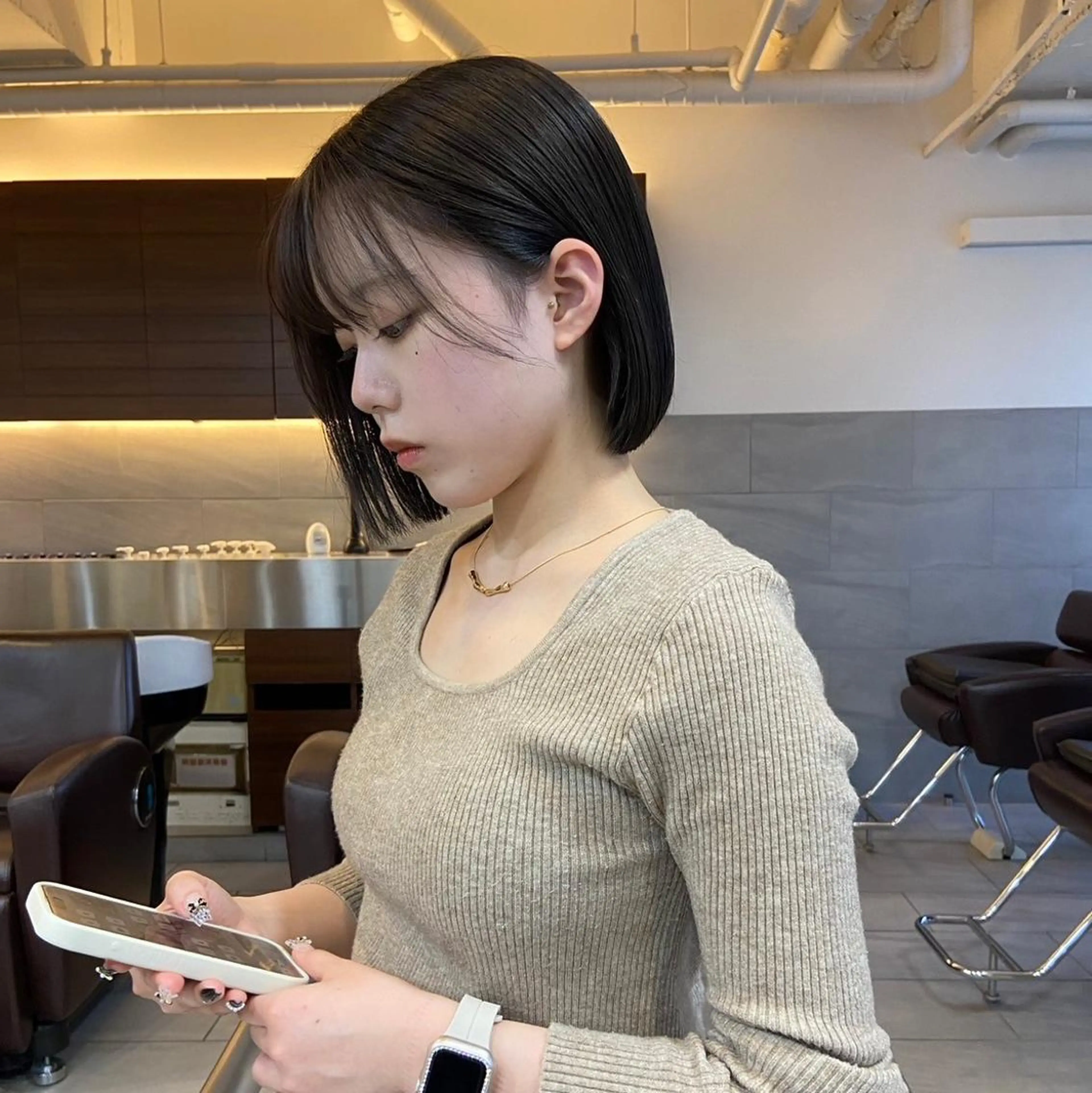 【無料モデル募集/ボブ】カット＋カシミヤトリートメント ※ホットペッパー掲載OKの方限定。自撮り写真を事前にお送り下さいの写真