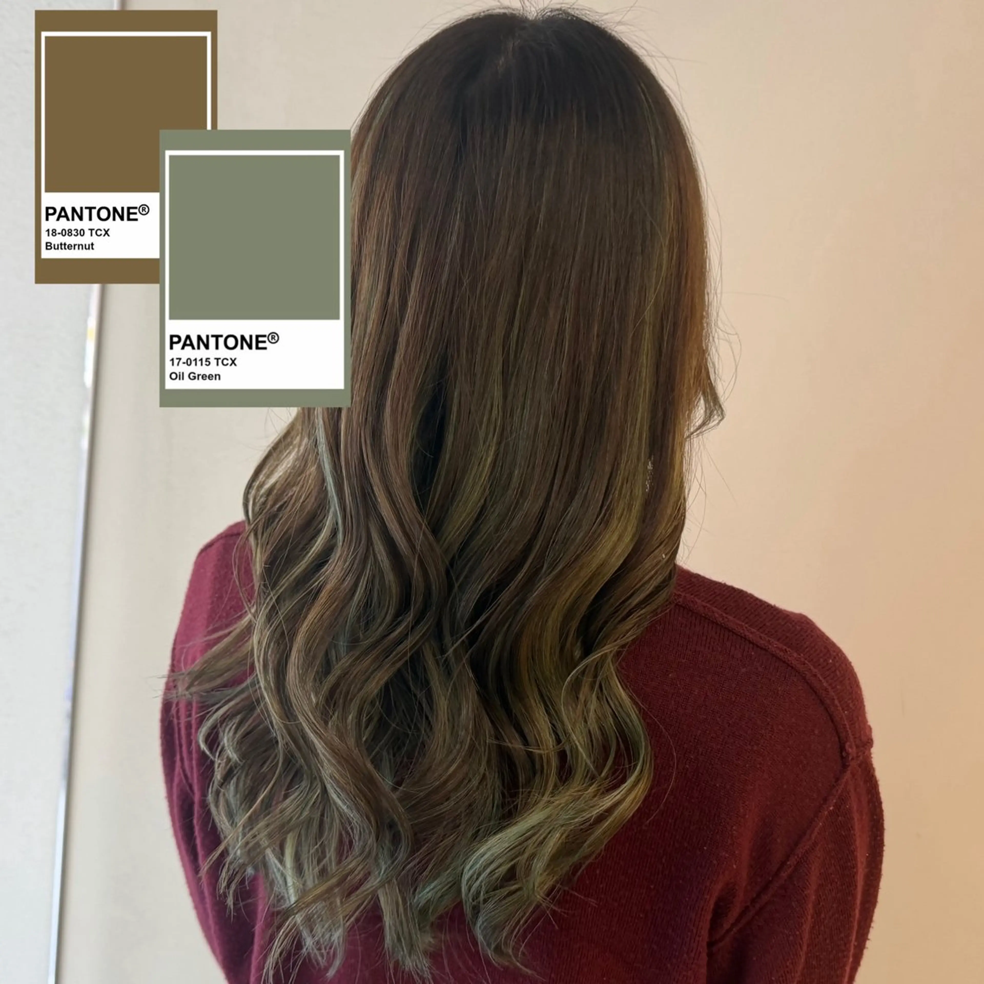 ロング カラー カット ヘアカラー 🎀ひがしはるな/美 髪矯正/艶カラー🎀のヘアスタイル