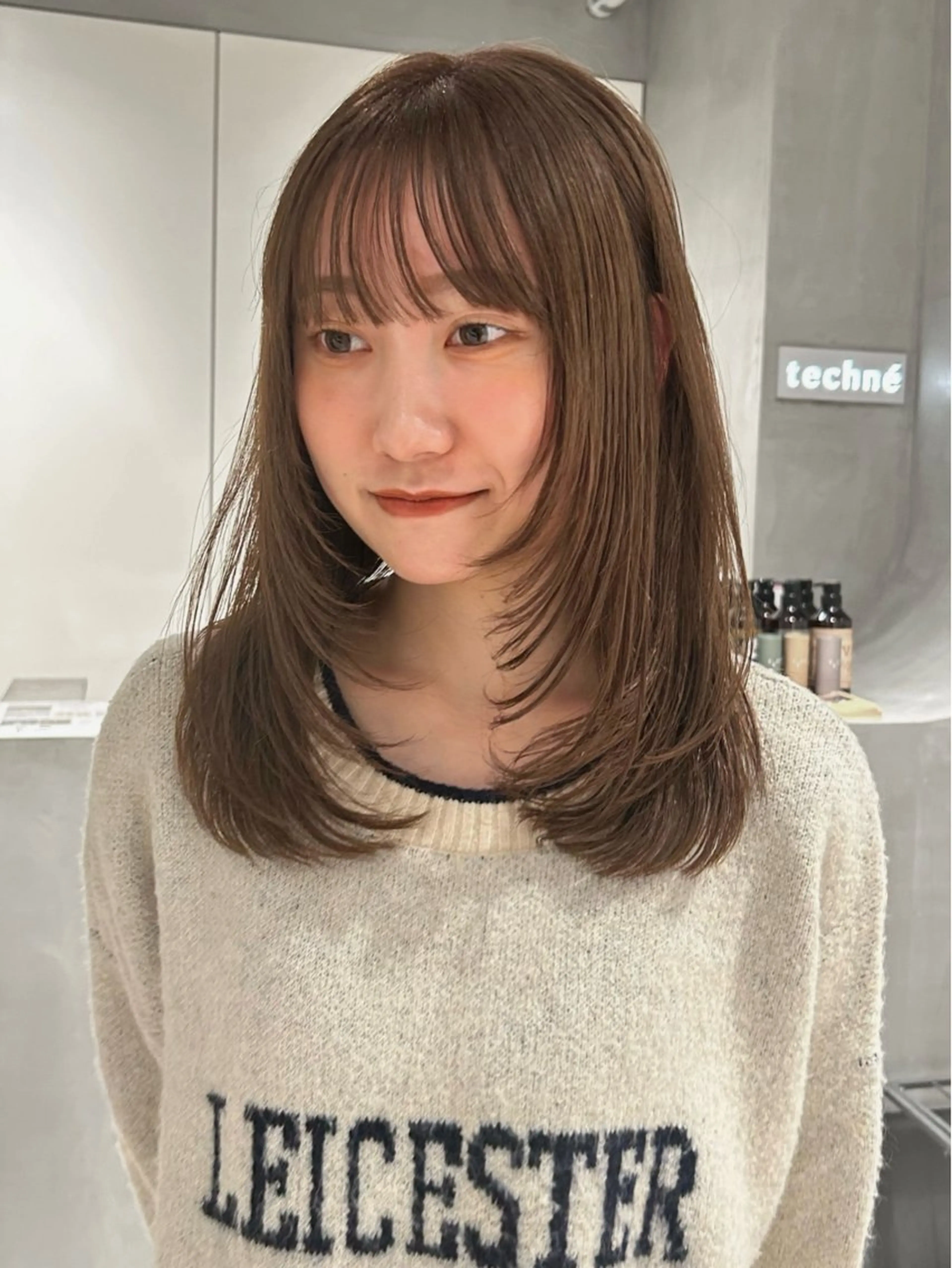 カット+ブリーチダブルカラー+ ESTABLISHED3stepトリートメントの写真