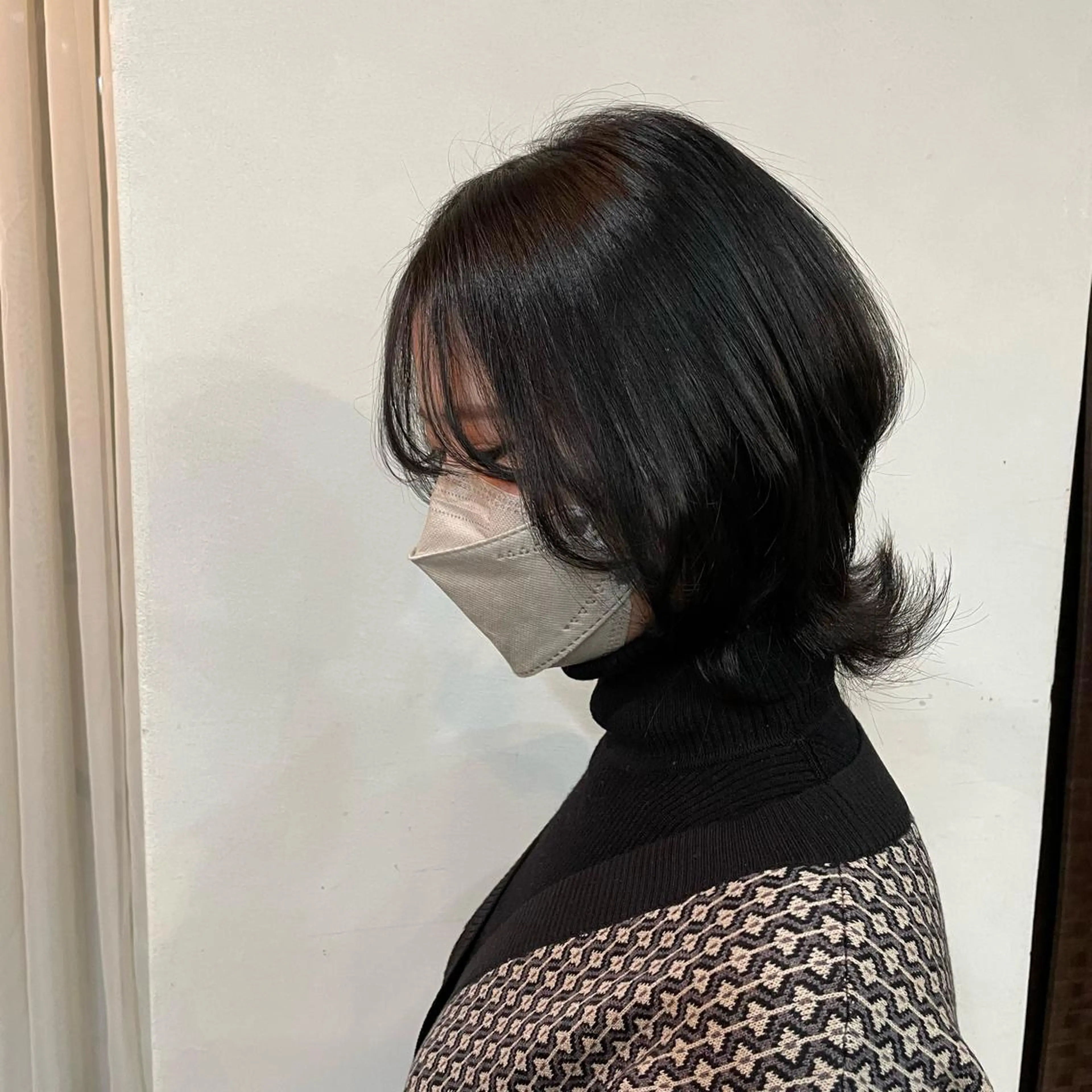 ミディアム カラー 髪質改善☁️ ユイのヘアスタイル