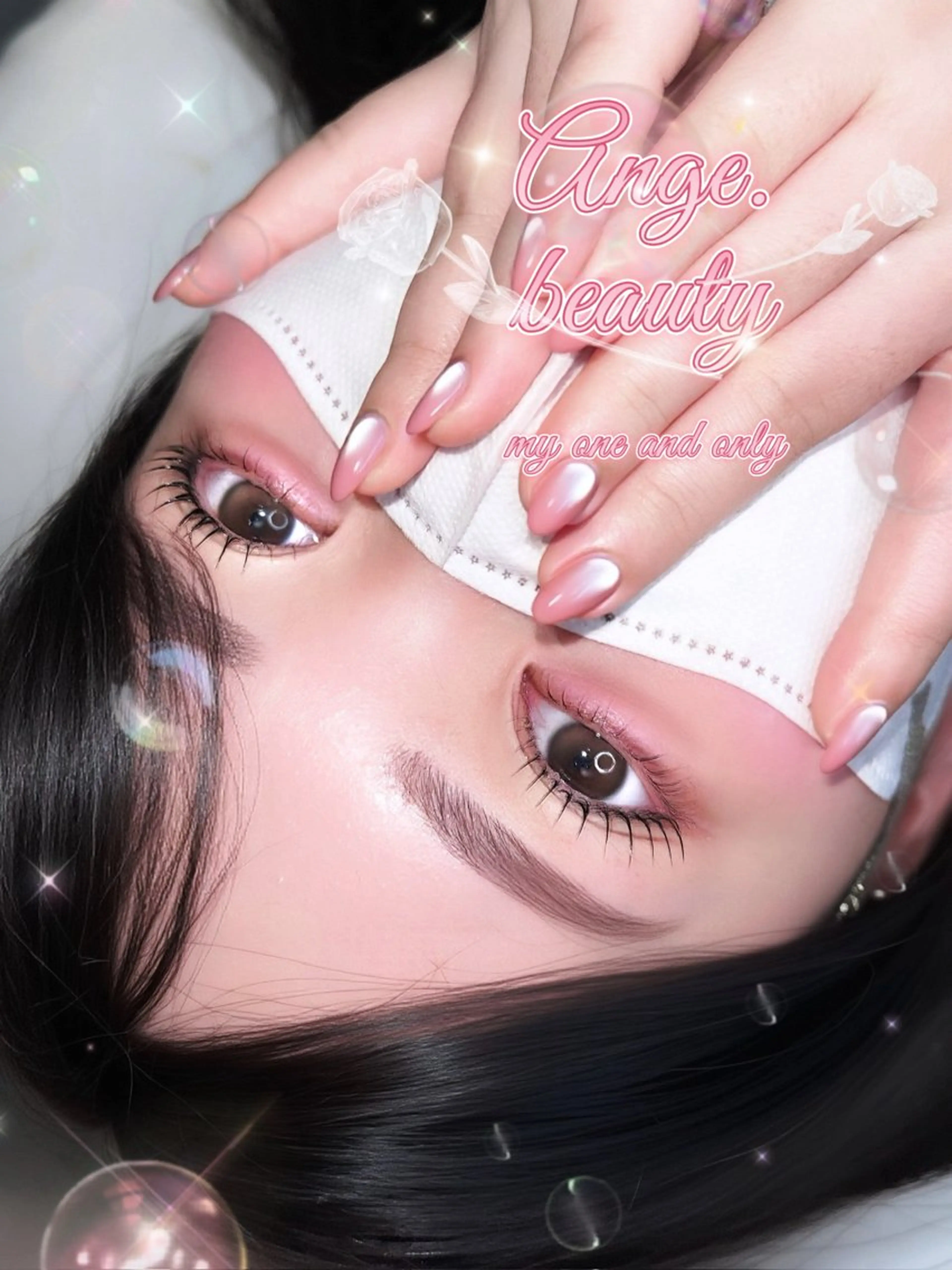 マツエク・マツパ Ange.アンジュ モデル研修のマツエク・マツパデザイン