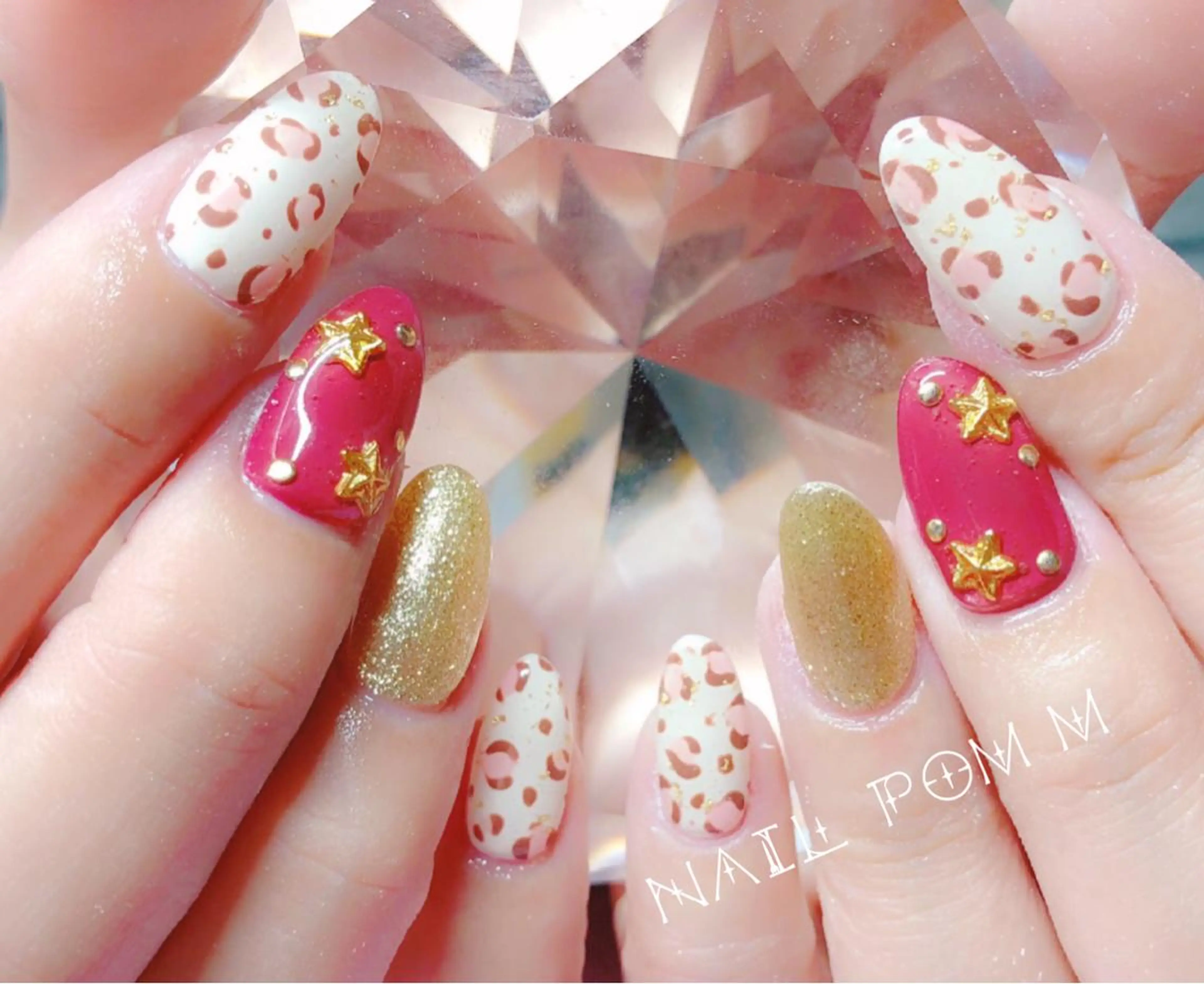 ネイル アニマル柄 naiL pom.M所属・naiL pom.Mのネイルデザイン