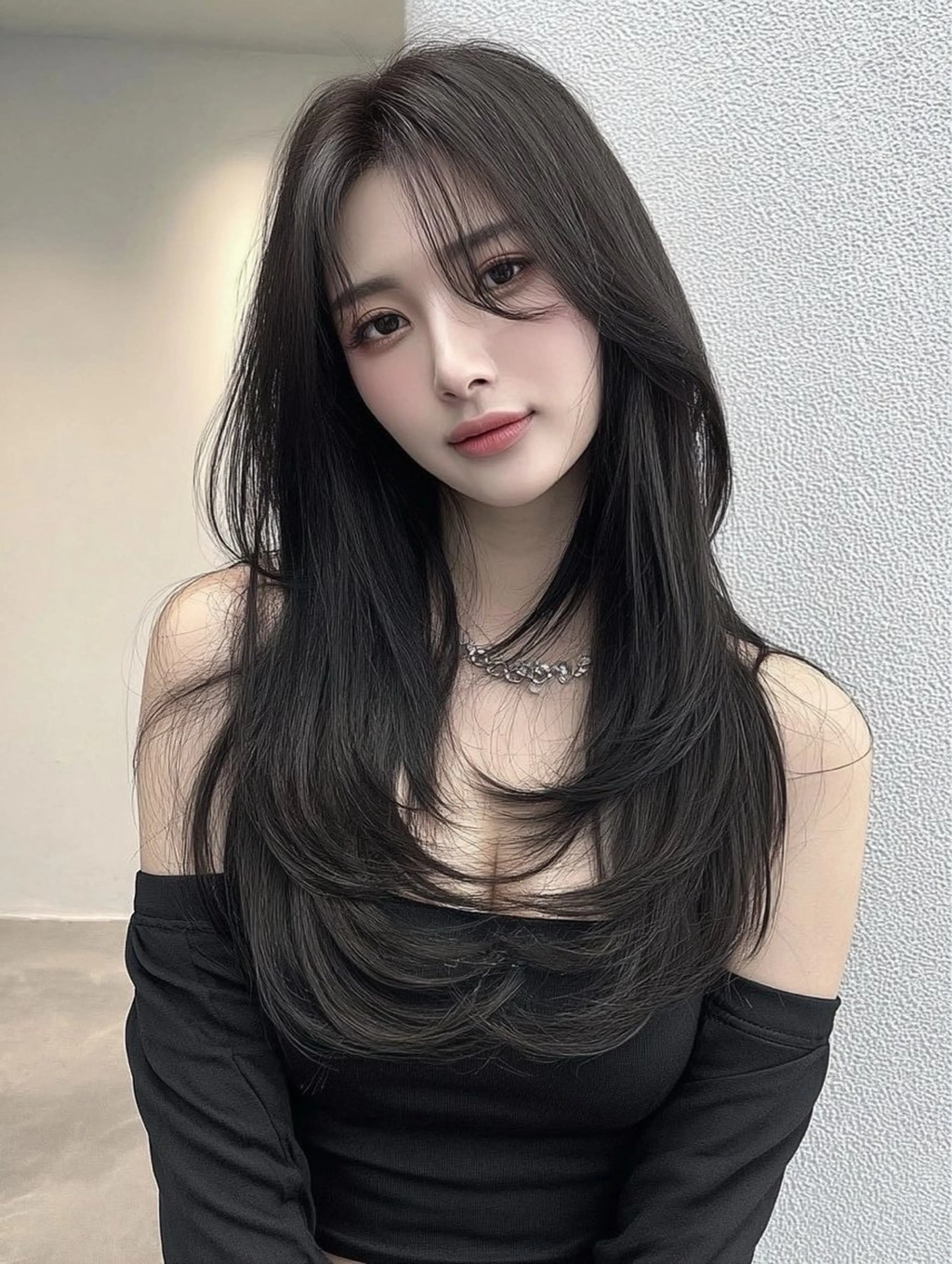 セミロング カラー 透明感カラー ハイトーンカラー インナーカラー ボブ 髪質改善 カット ヘアカラー ハイトーン/ブリーチ /reitのヘアスタイル