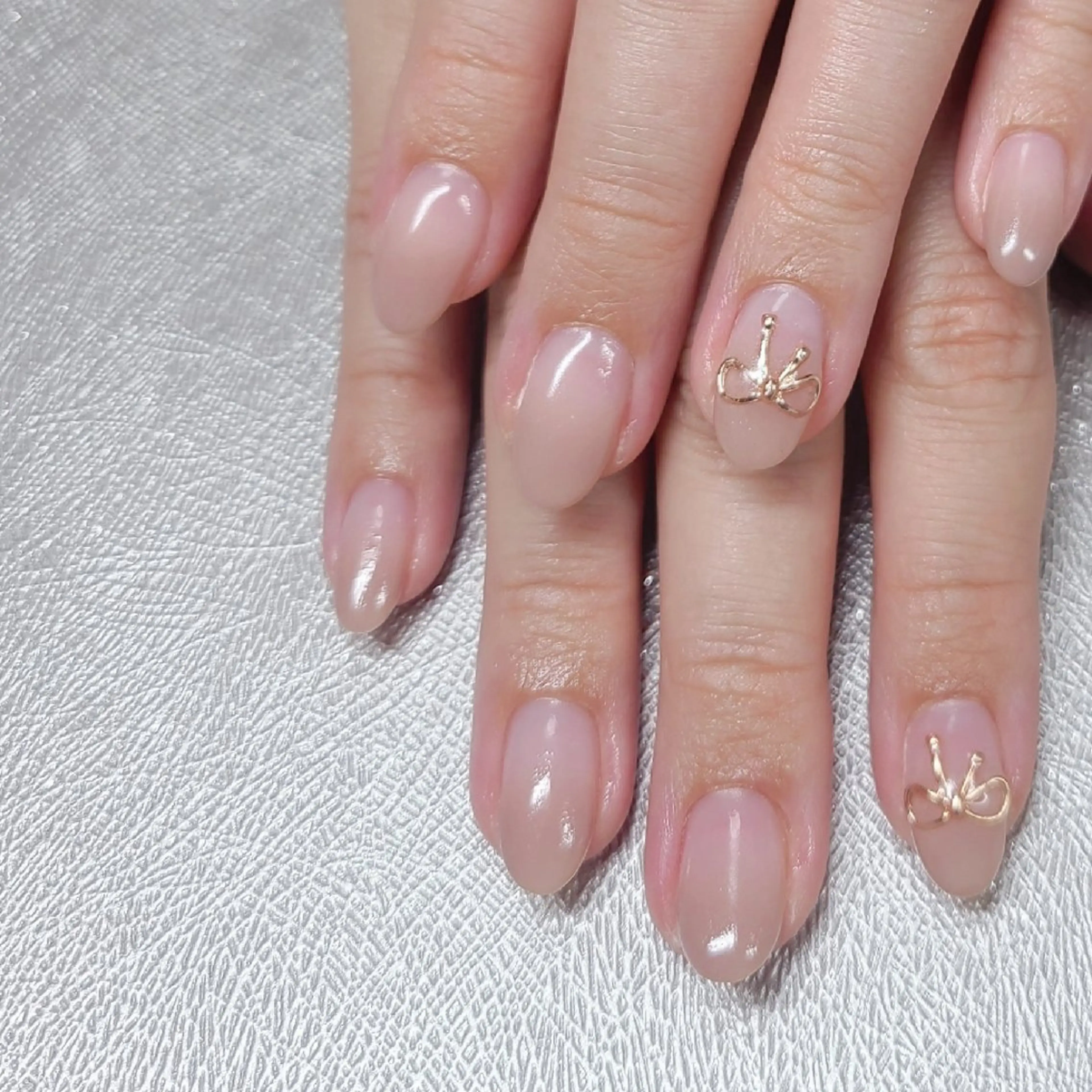 ネイル グラデーション リボン 52 nailのネイルデザイン