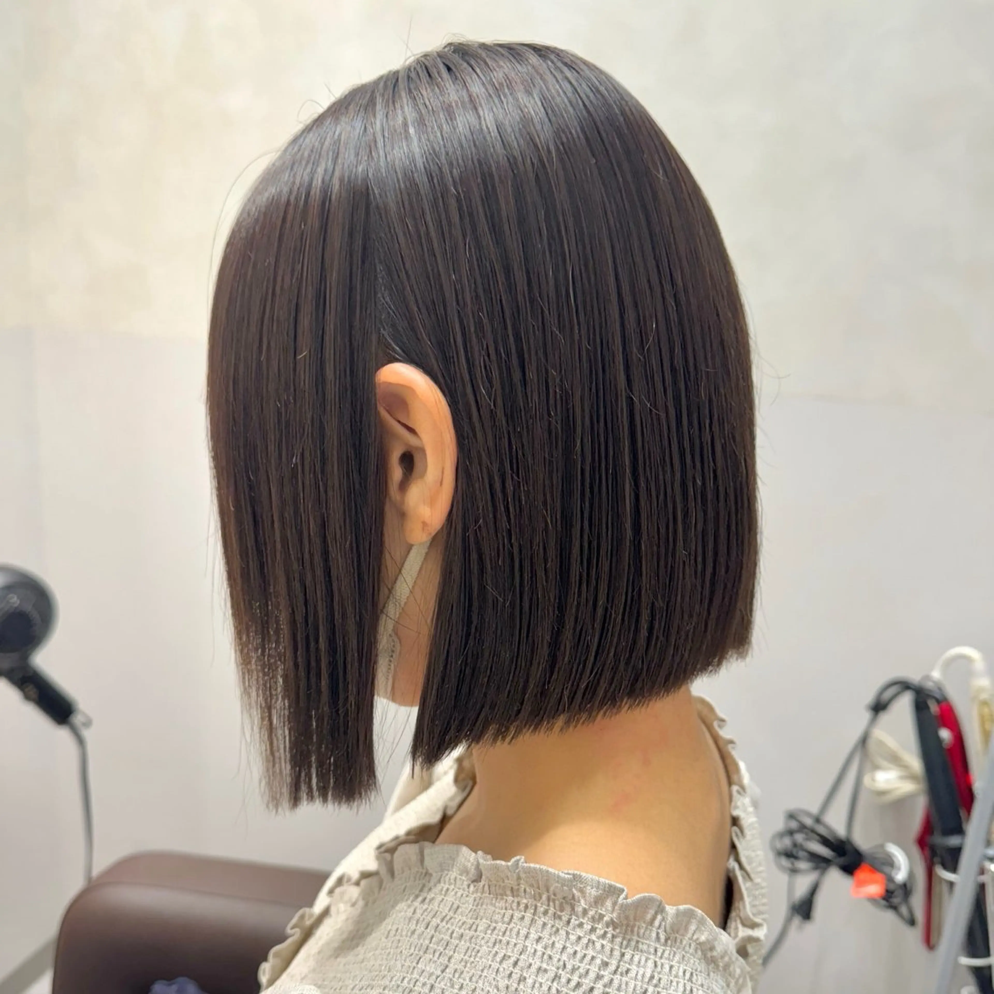 ショート 縮毛矯正 森 隆秀/韓国ヘアのヘアスタイル