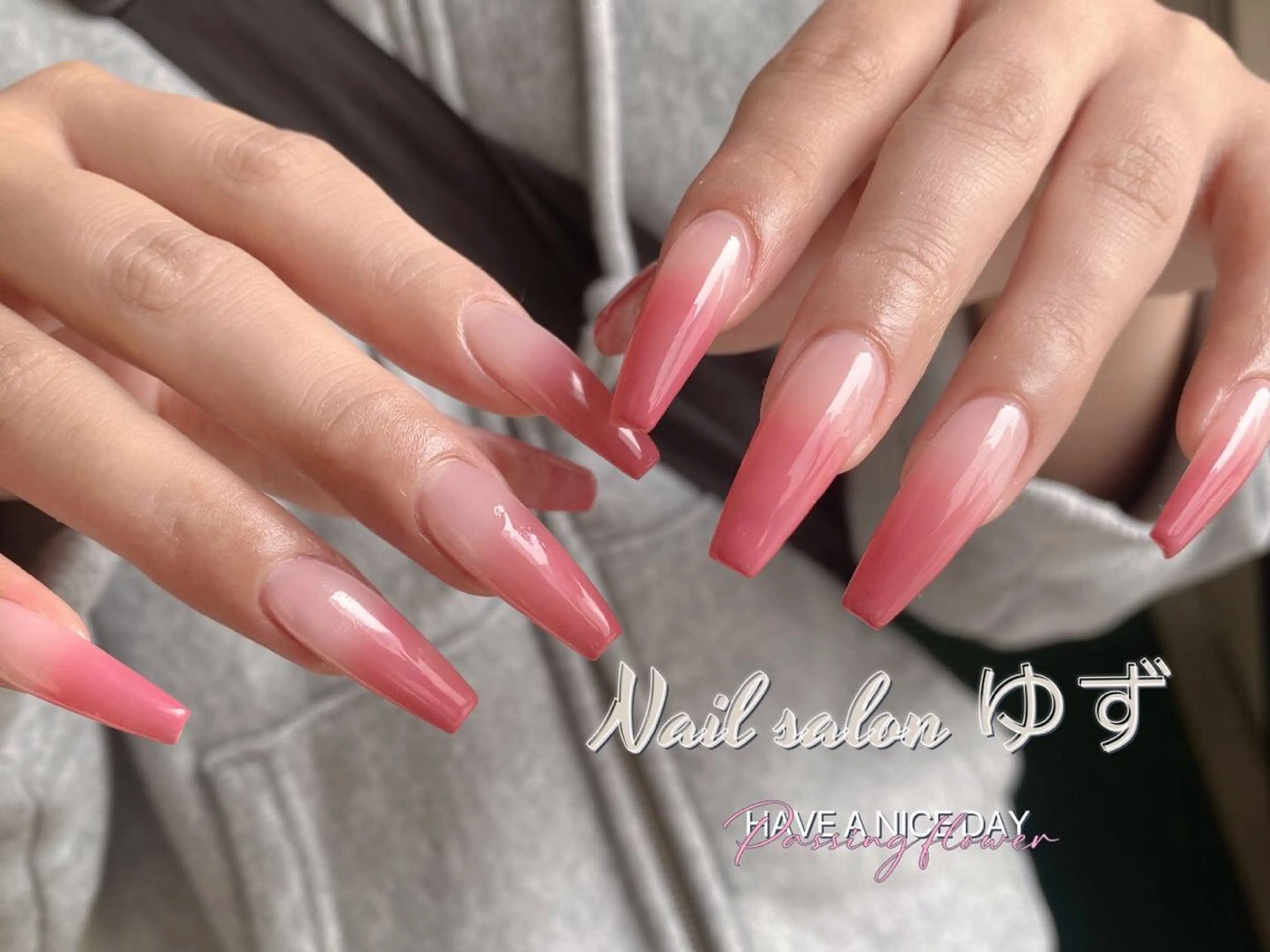 ネイル 長さ出し フットネイル ジェルネイル 韓国ネイル マグネットネイル ゆず- Nail Salonのネイルデザイン