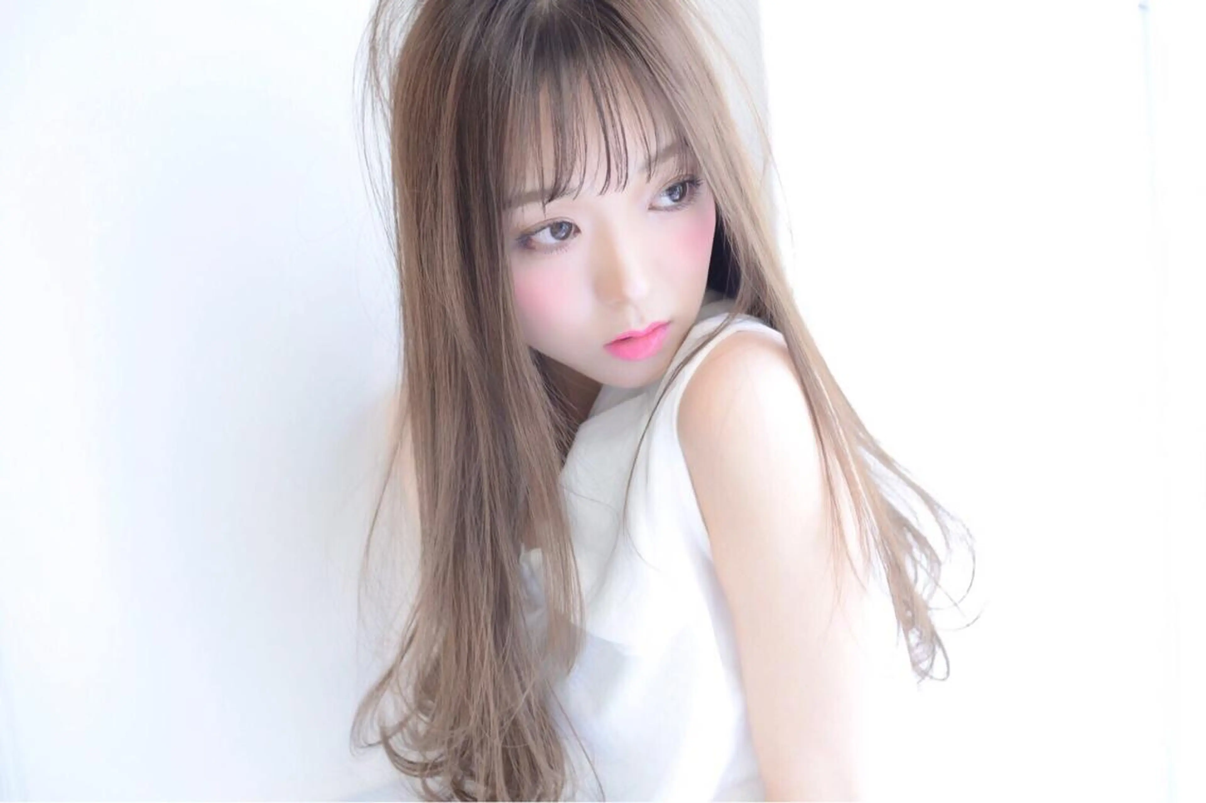 ロング カラー パーマ ヘアアレンジ ネイル マツエク・マツパ ◆感動口コミ/最小顔 理論カット◆森口 峻のヘアスタイル