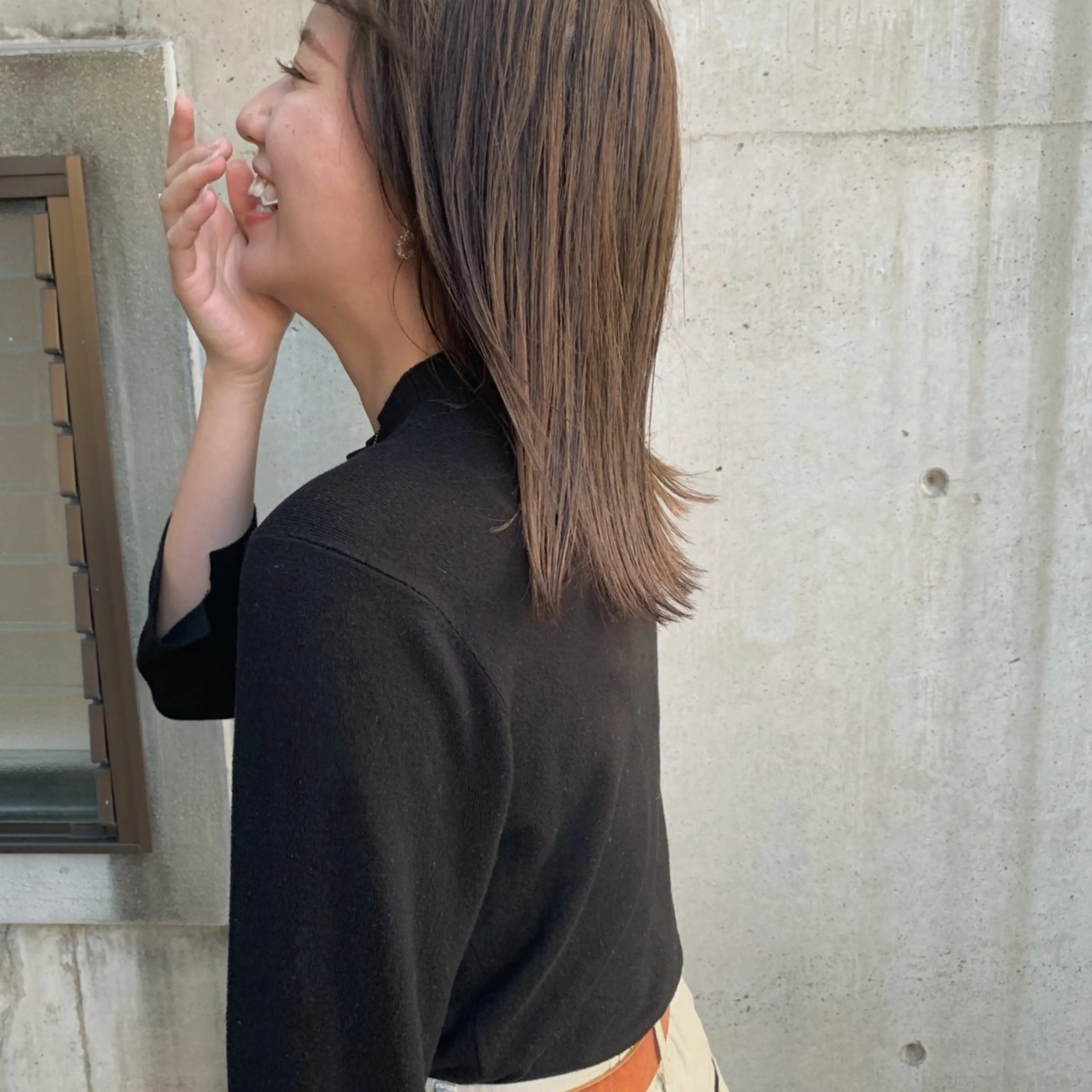 ミディアム カラー ベージュカラー カット ヘアカラー 鎌田卓也/髪質改善 /透明感カラーのヘアスタイル