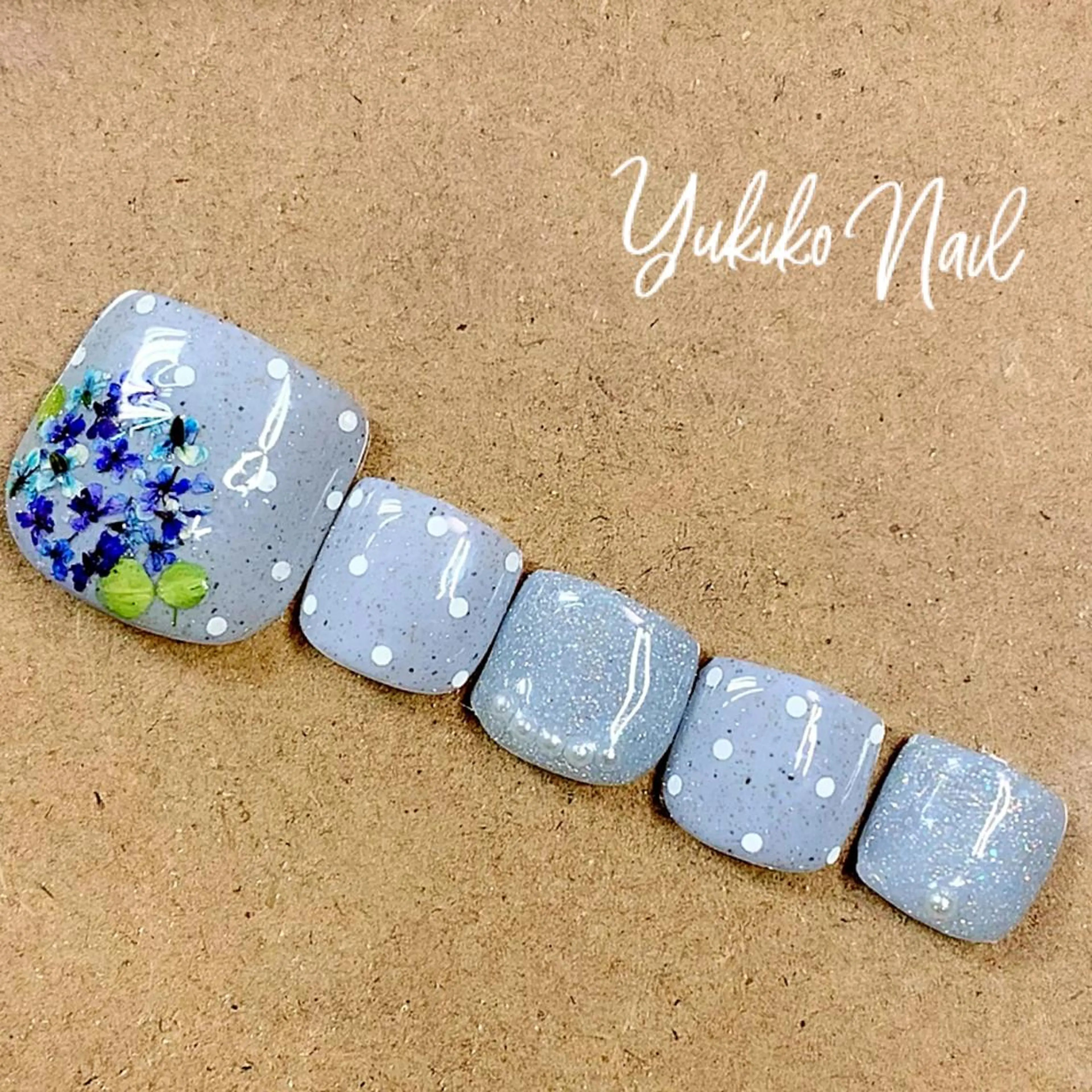 ネイル フットネイル ユキコ ネイルのネイルデザイン