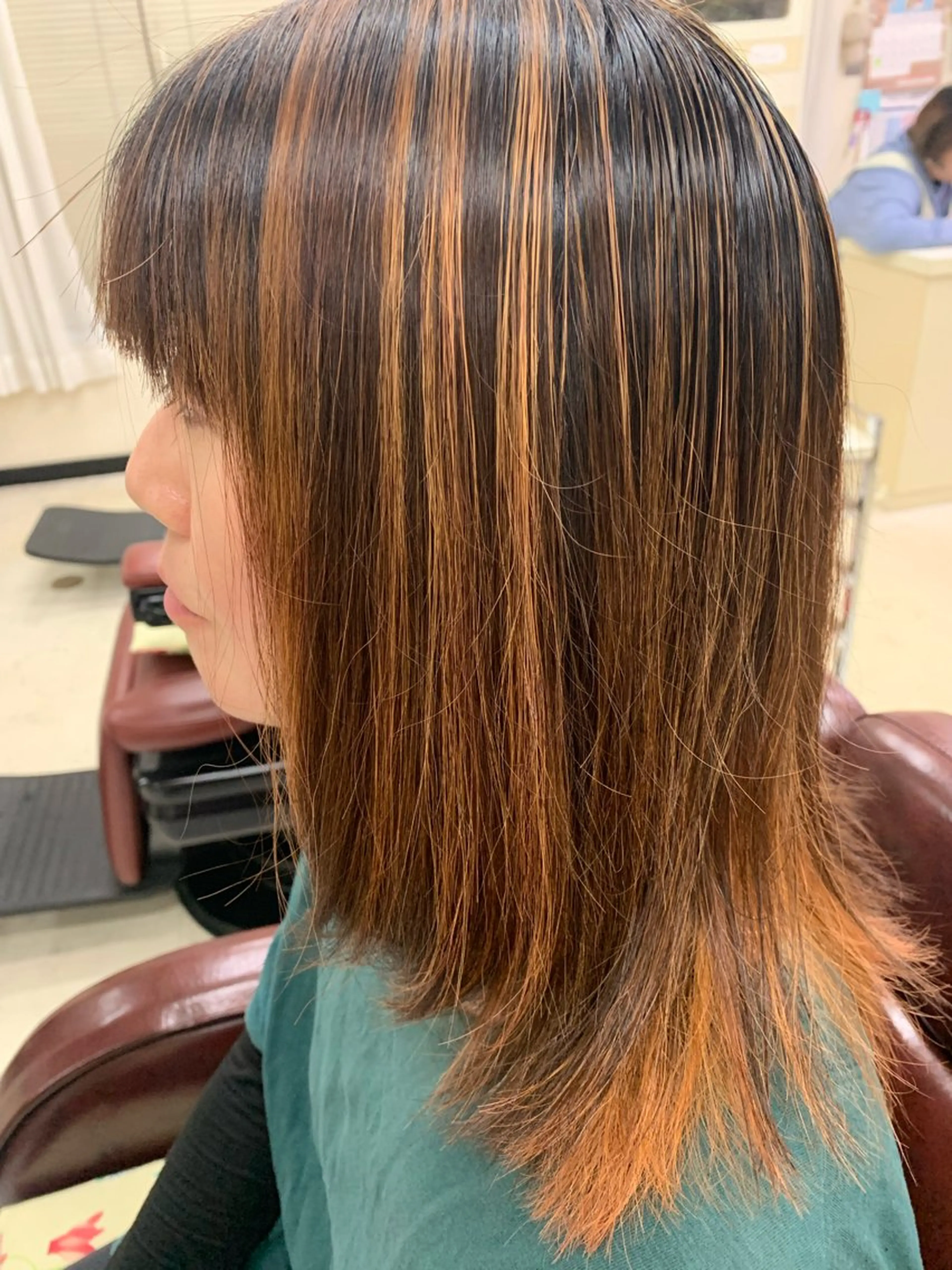 カラー ヘアカラー 竹内 秀美のヘアスタイル