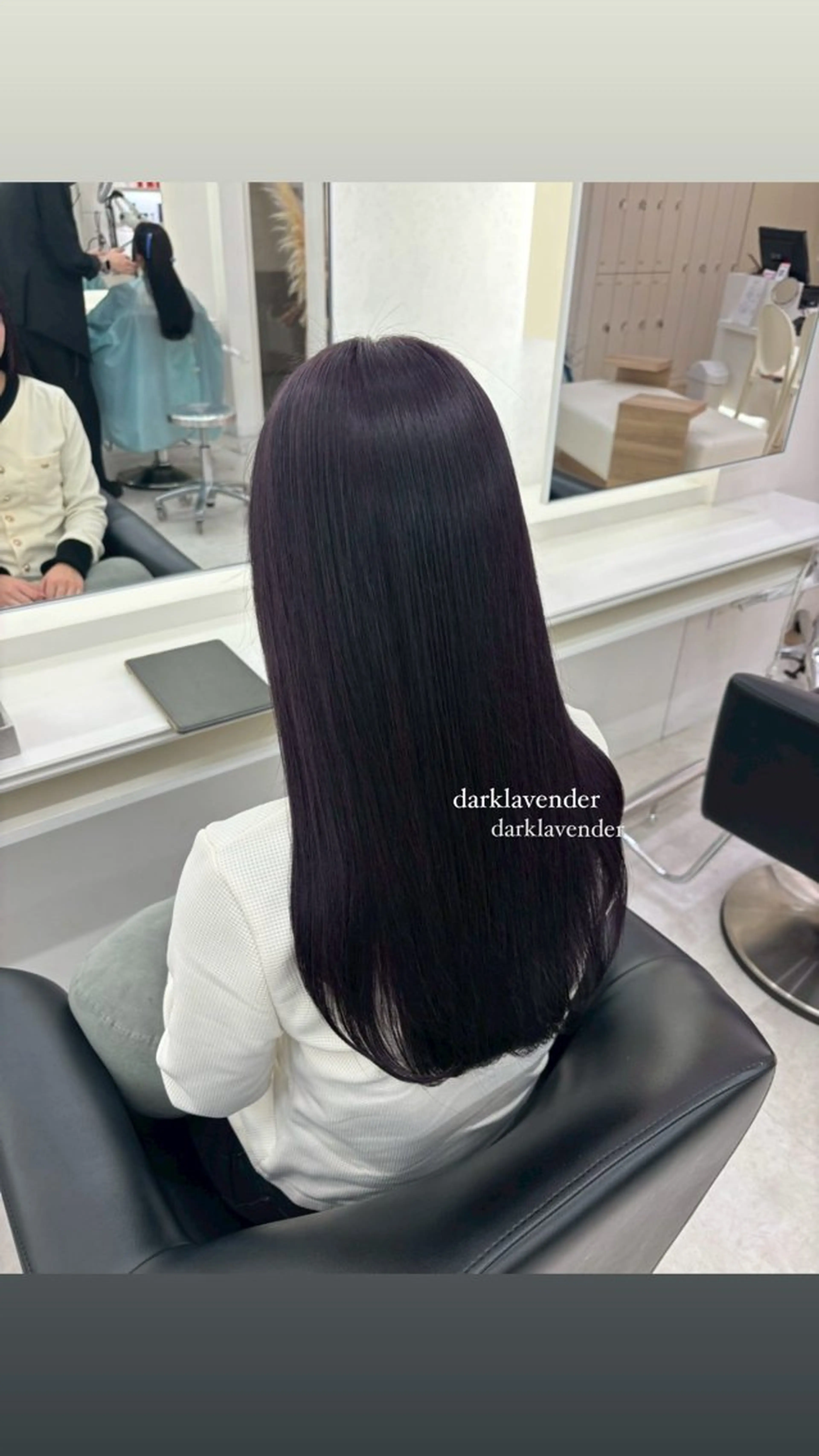 黒染め不使用✖️【実習・就活応援カラー】🖤の写真