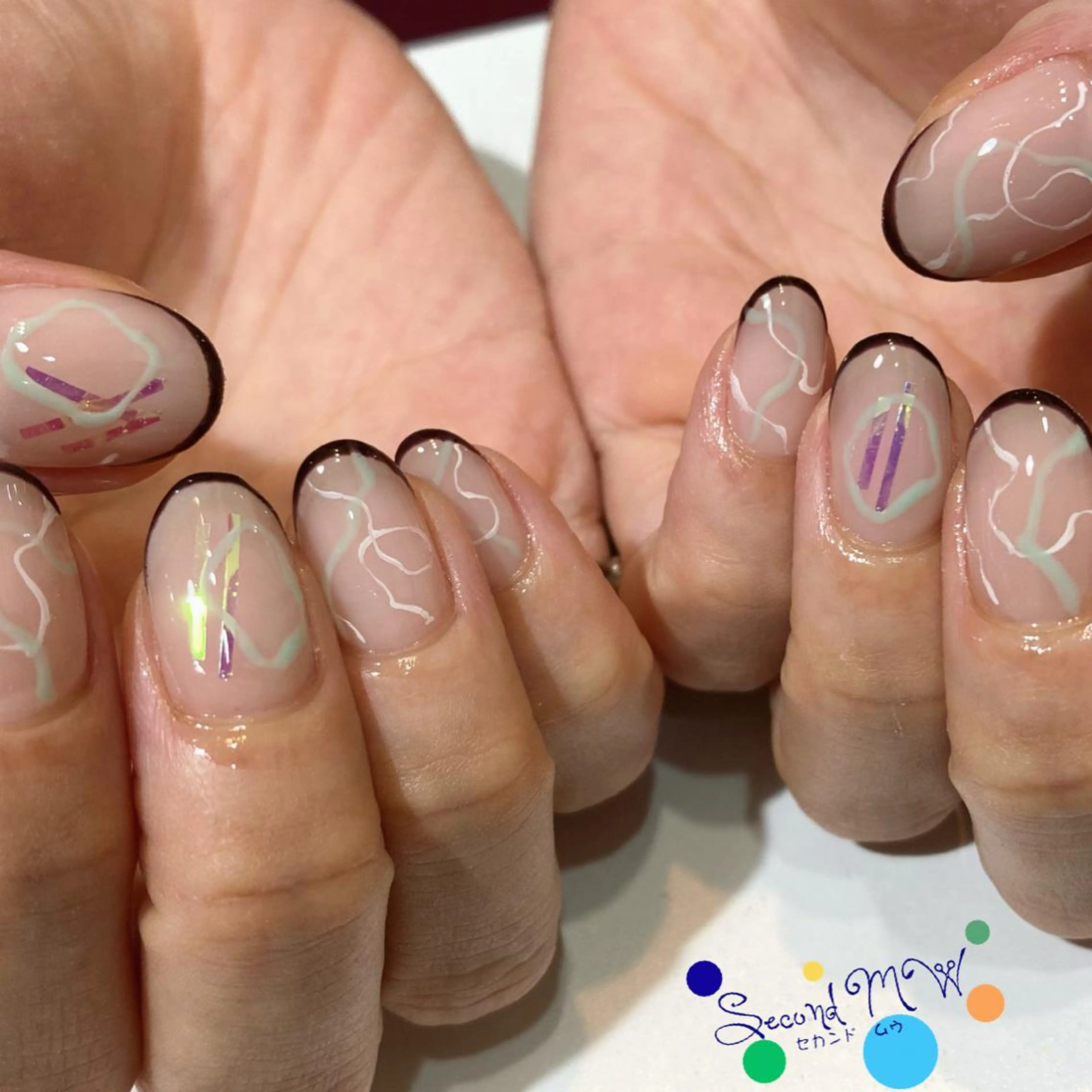 ネイル ハンドネイル SecondMW _nail 　川連のネイルデザイン