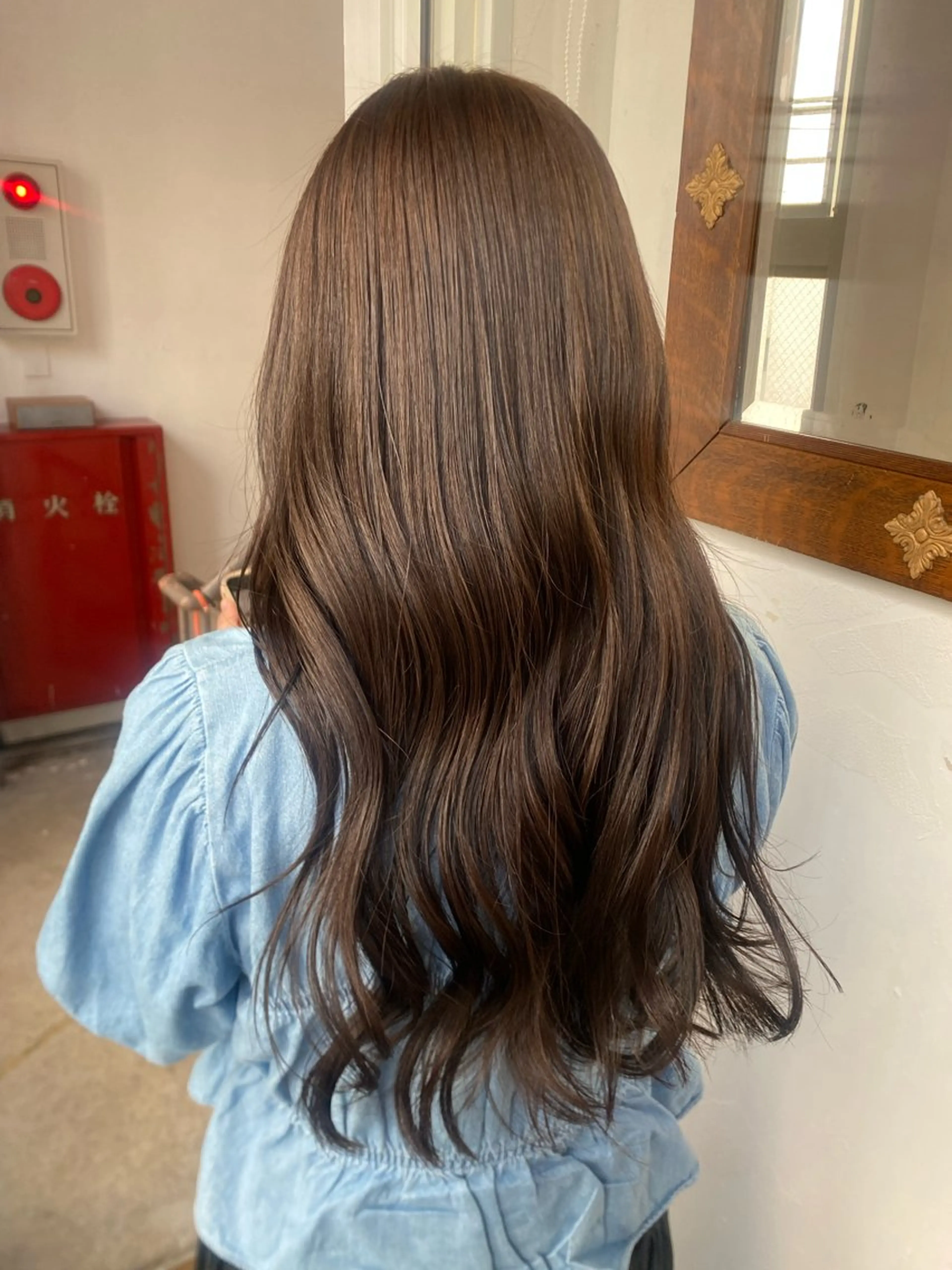 ロング コハル ブリーチモデル募集中のヘアスタイル