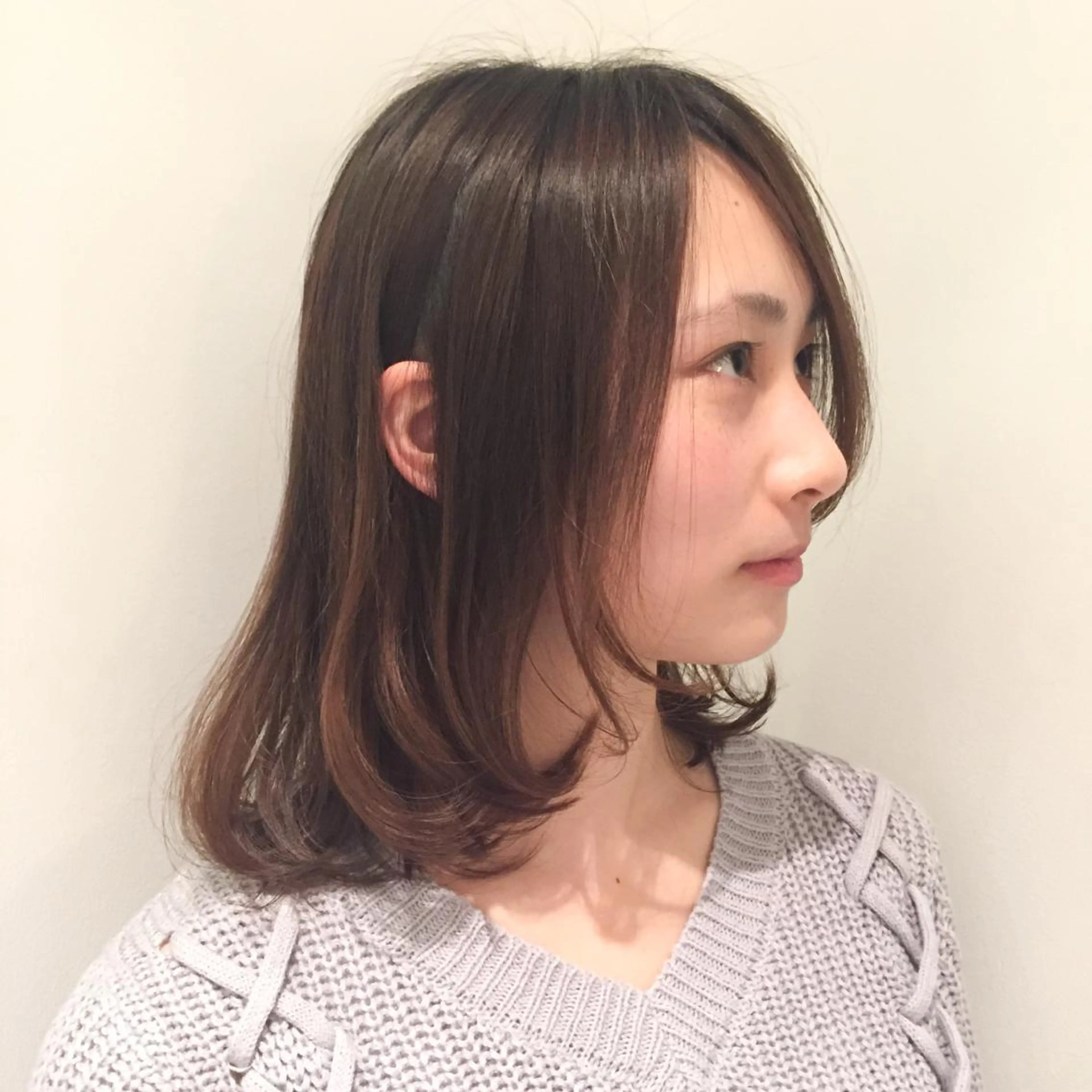 ミディアム パーマ 原 康之のヘアスタイル