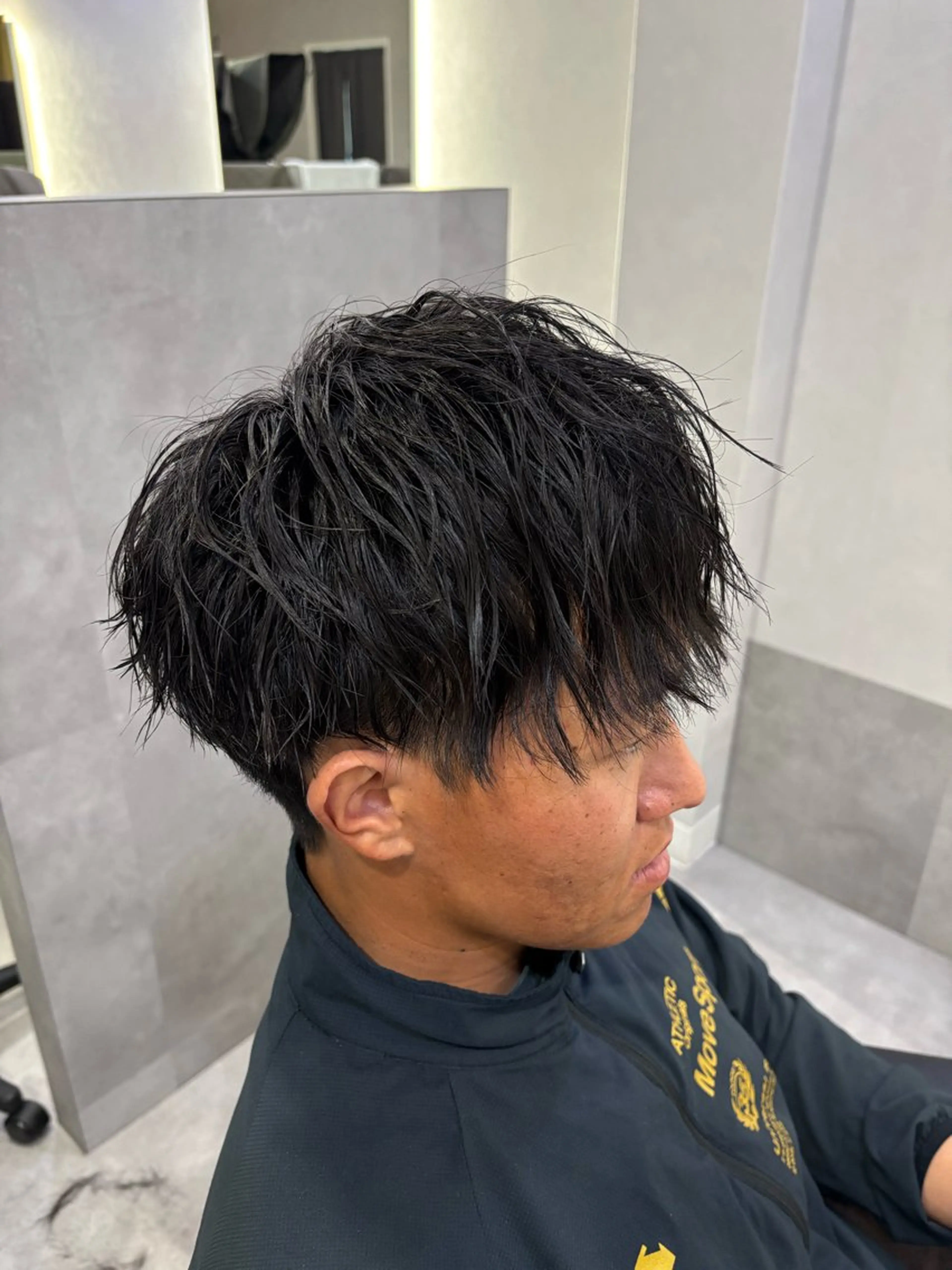 メンズ特殊(ツイスト、スパイラル、ツイスパ、波巻き)パーマの写真
