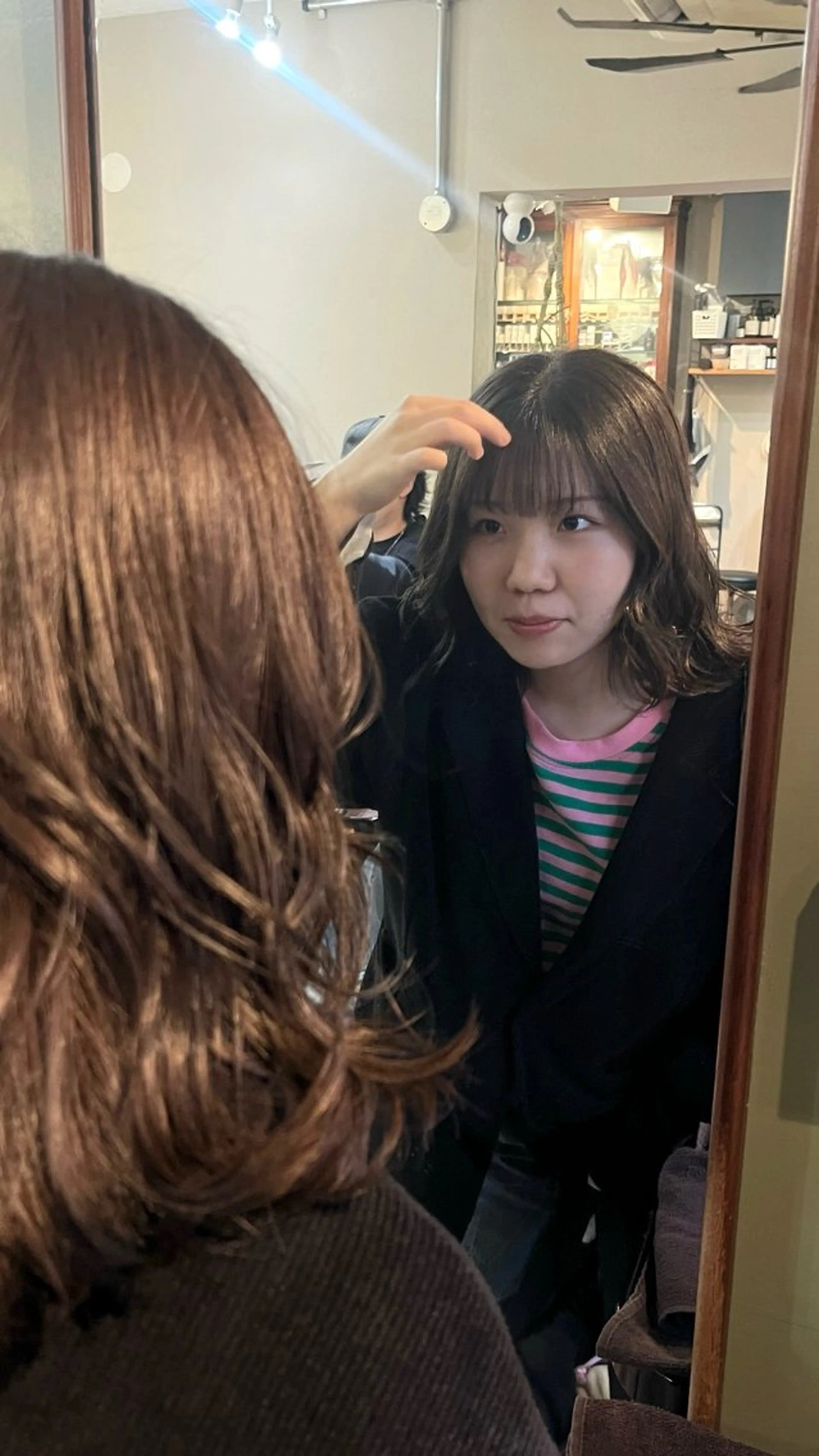 ミディアム カット ヘッドスパ 甲斐 真桜のヘアスタイル