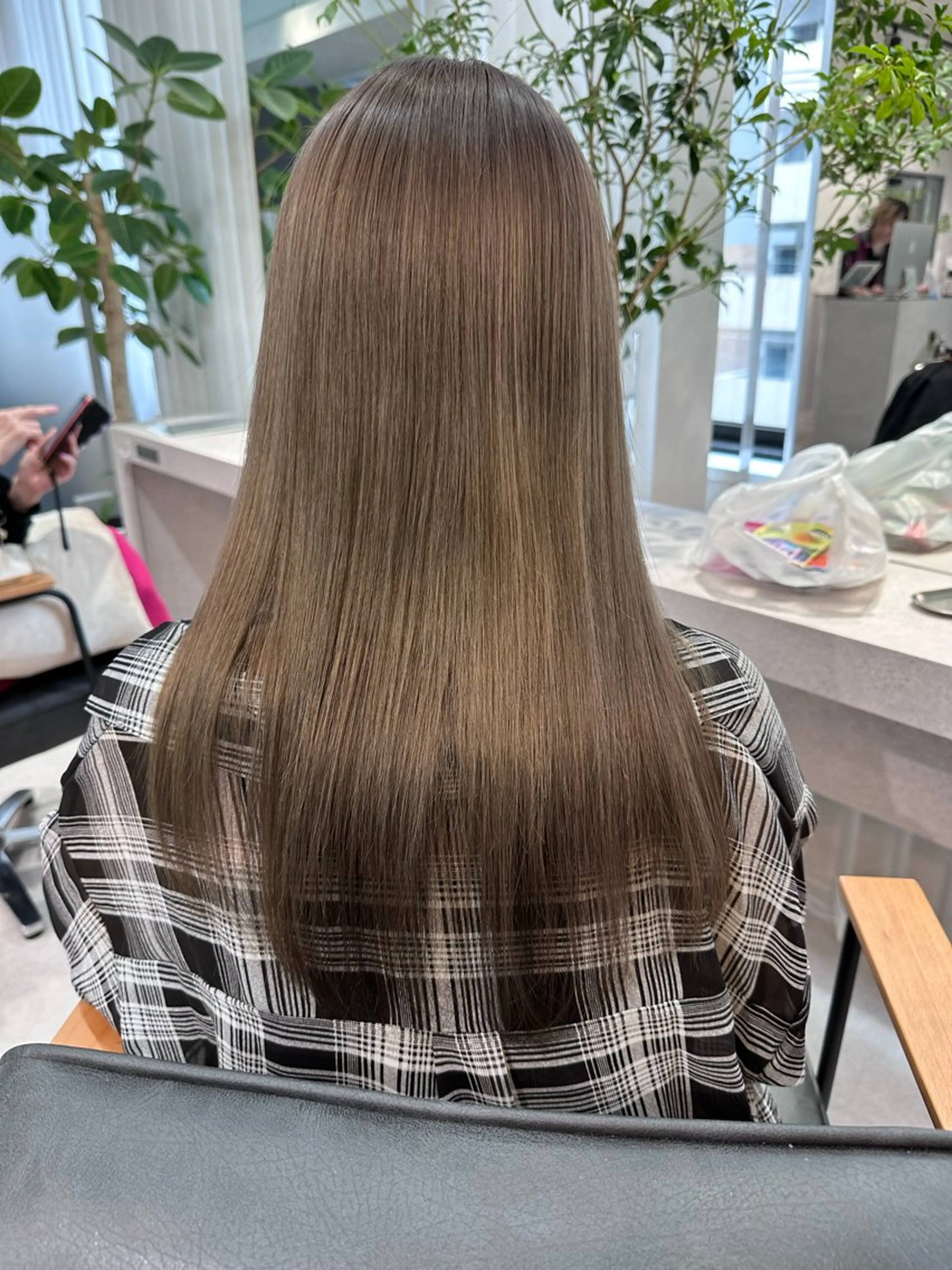 ロング ヘアカラー トリートメント 💎lino _by _ACNE💎 🧸のヘアスタイル