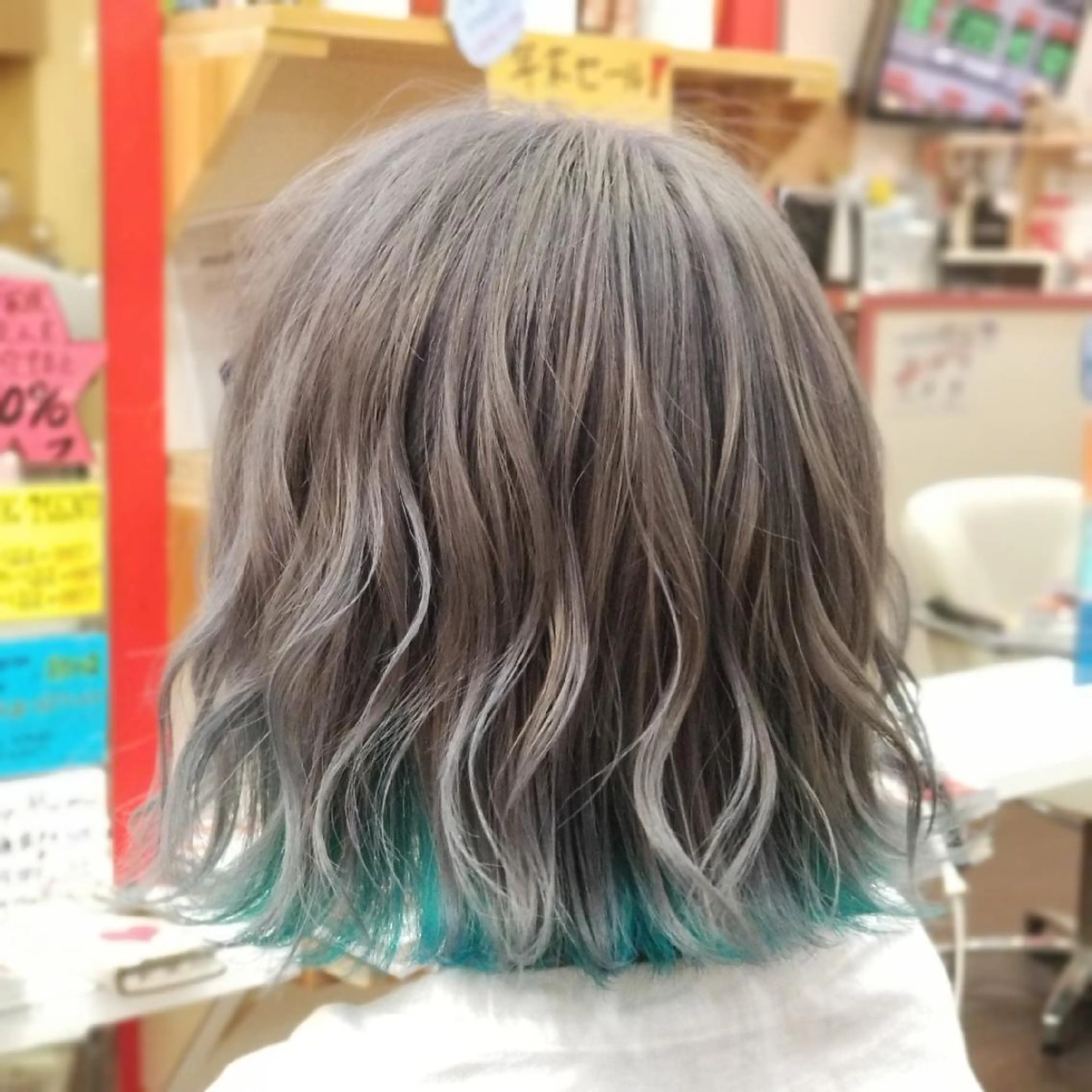 ミディアム 植田 /エクステ /ブリーチ/髪質改善のヘアスタイル