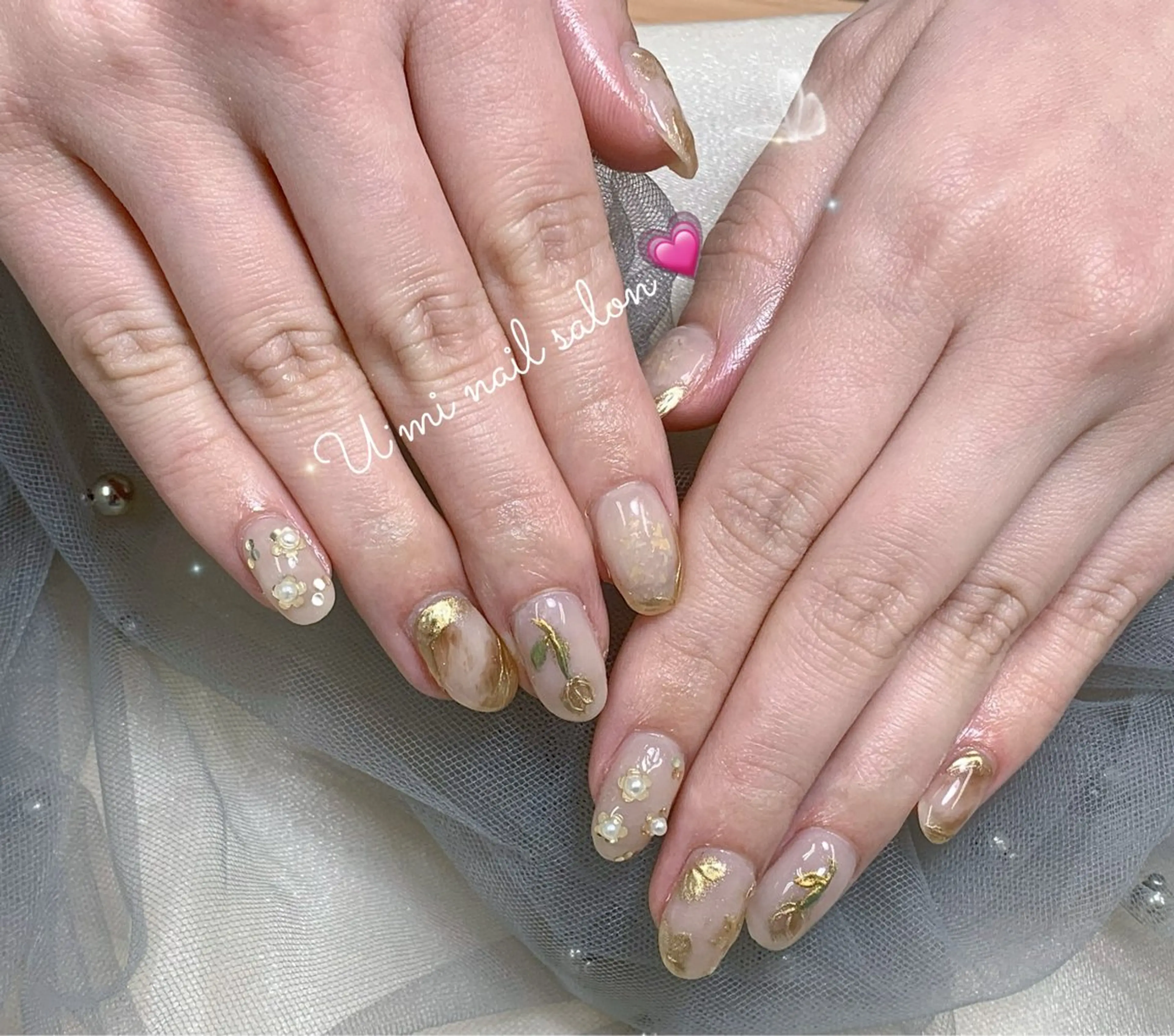 ネイル ハンドネイル U·Mi nail salon所属・U·Mi 上野御徒町容のネイルデザイン