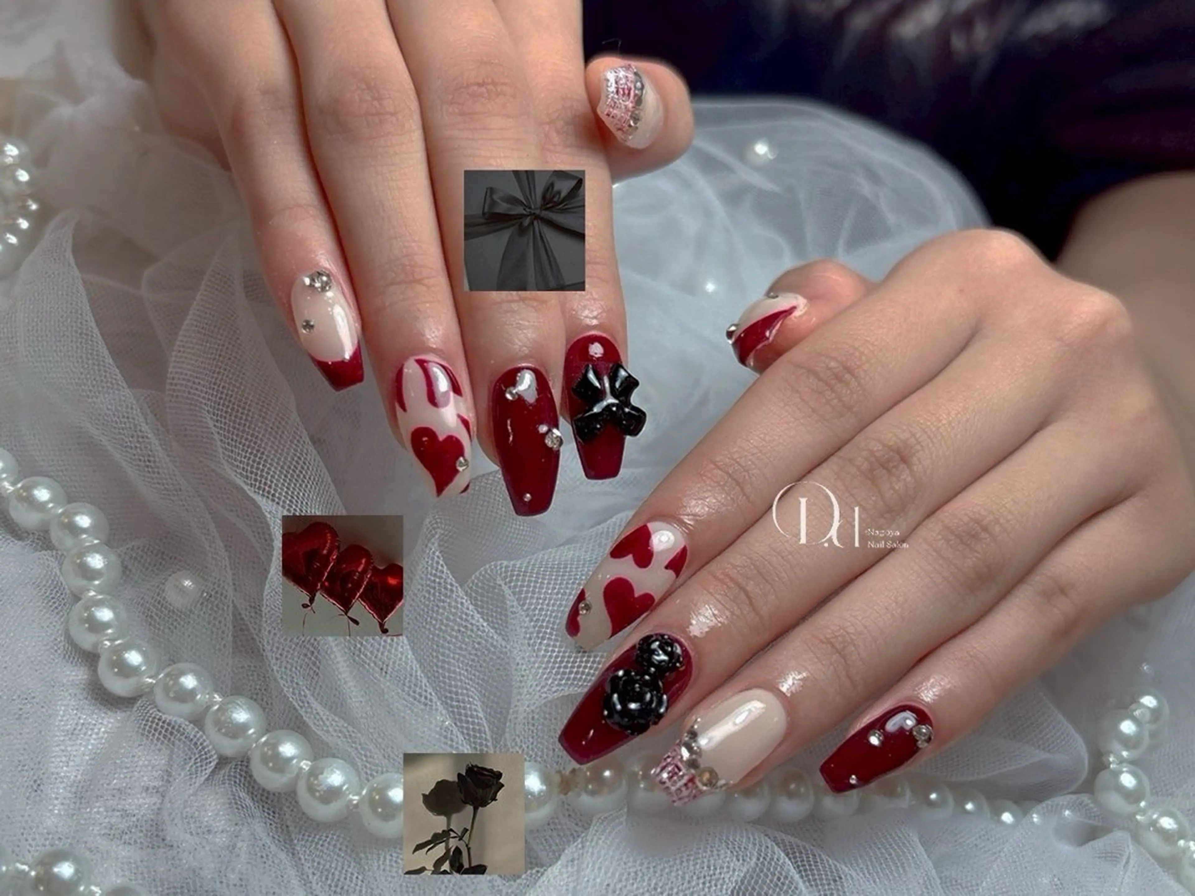 ネイル フットネイル フレンチネイル ジェルネイル ガーリー グラデーション ハンドネイル D.d Nail Moeのネイルデザイン