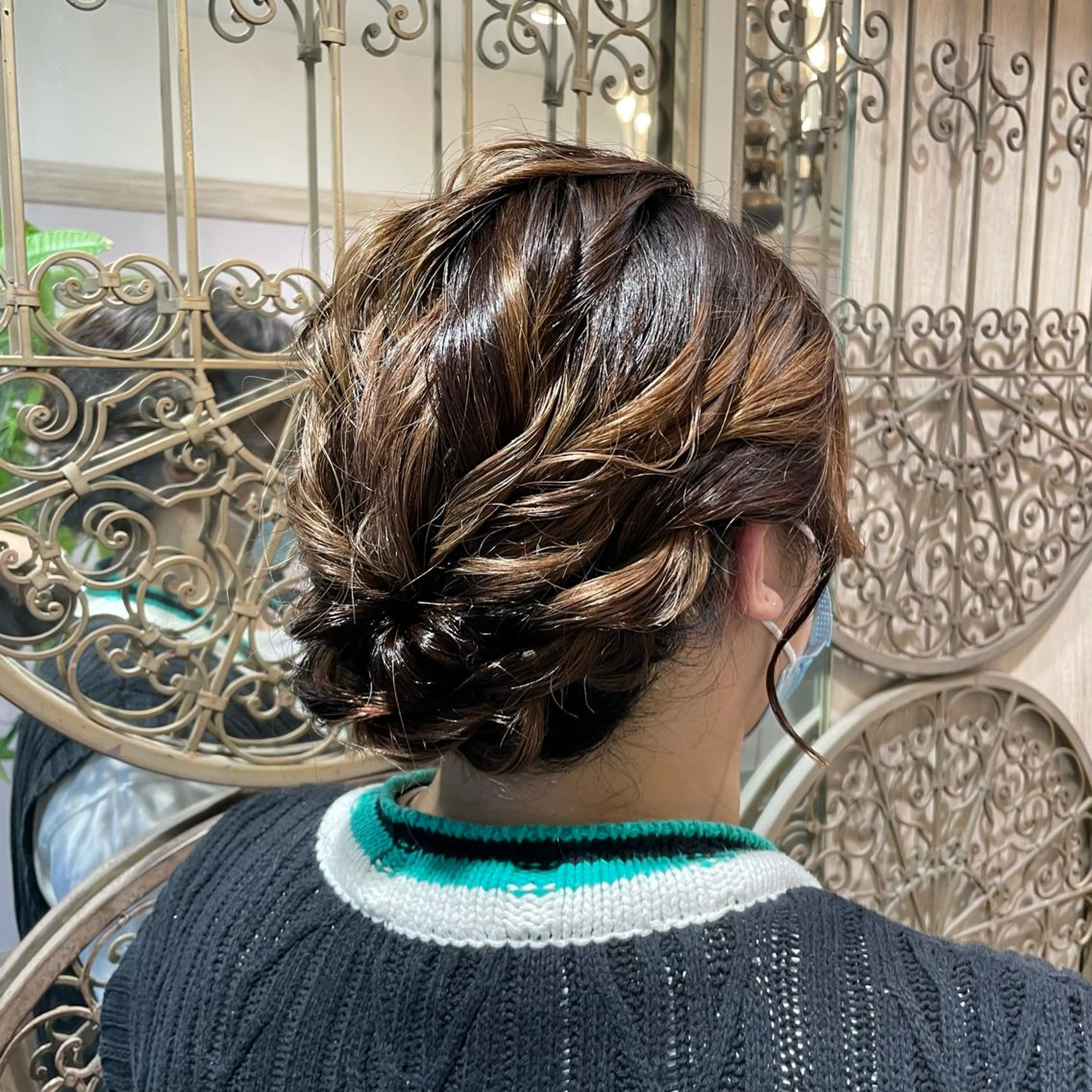 ヘアアレンジ ナカタ ユウナのヘアスタイル