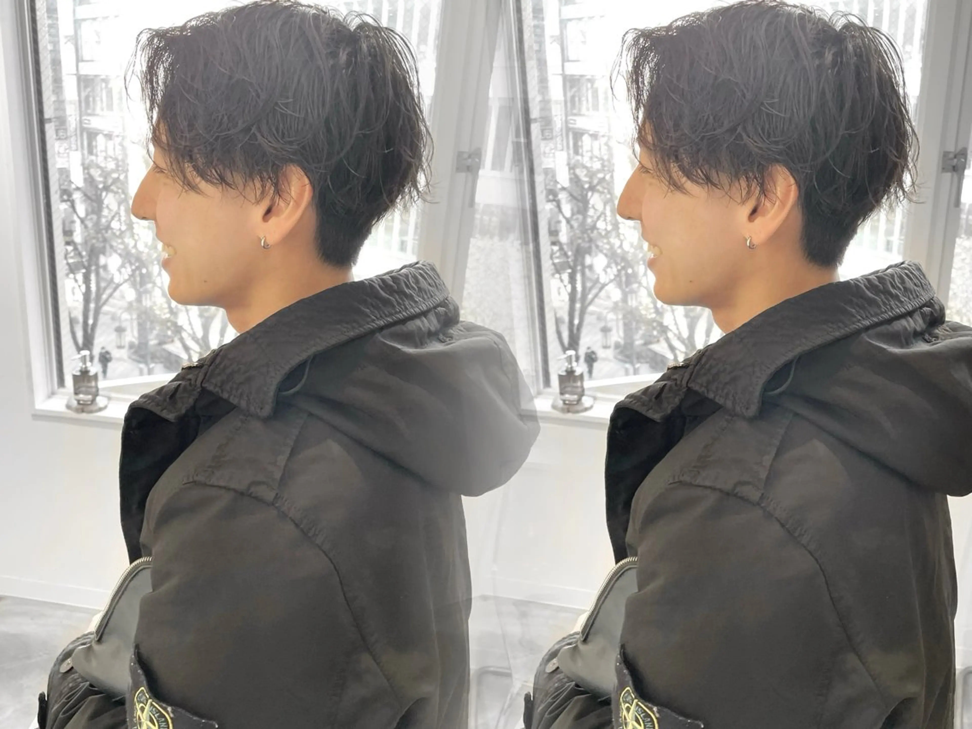 【⛓️メンズ限定⛓️‍💥】カット + ニュアンスパーマ + 高保湿2step TR🌈✨の写真